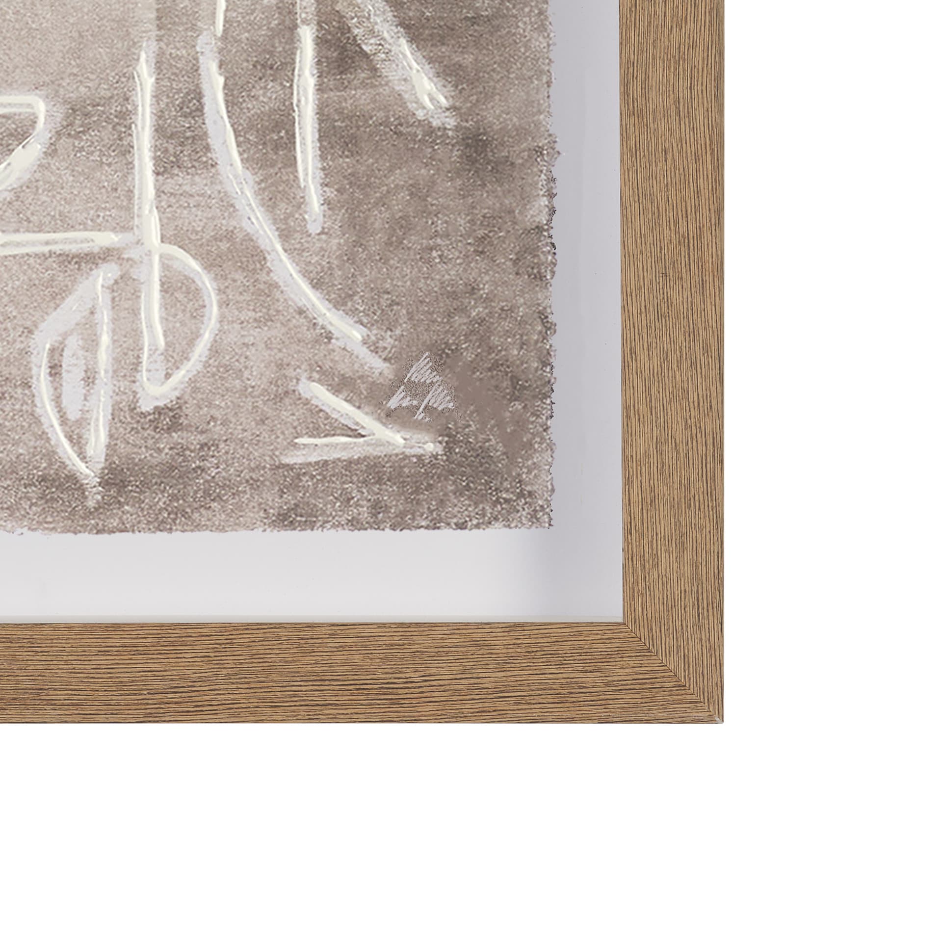 Obscure II by Mercana Studio Hand Embelished Framed Artwork Matted under Glass — product photograph