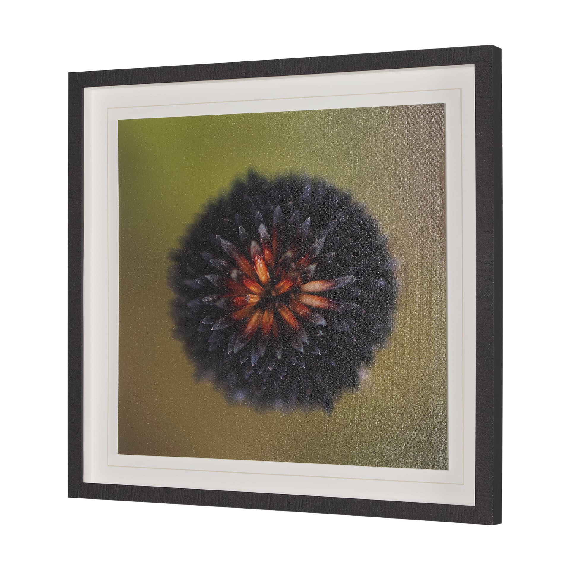 Glowing by Stig Kalvelid a Hand Embellished Framed Photo Art Print Matted under Glass — product photograph