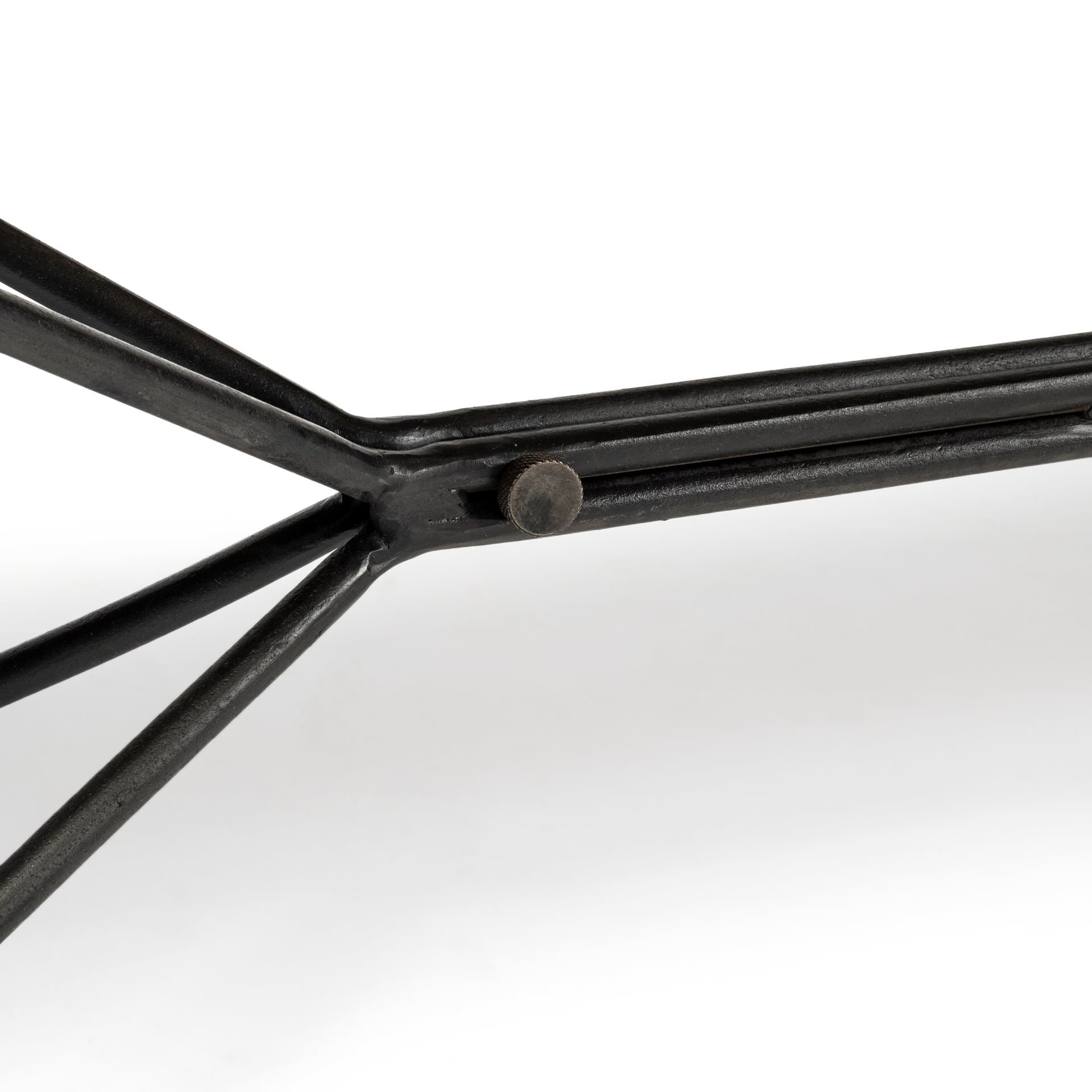 Papillion III 66L x 16W Blonde Wood And Iron Dining Bench — product photograph