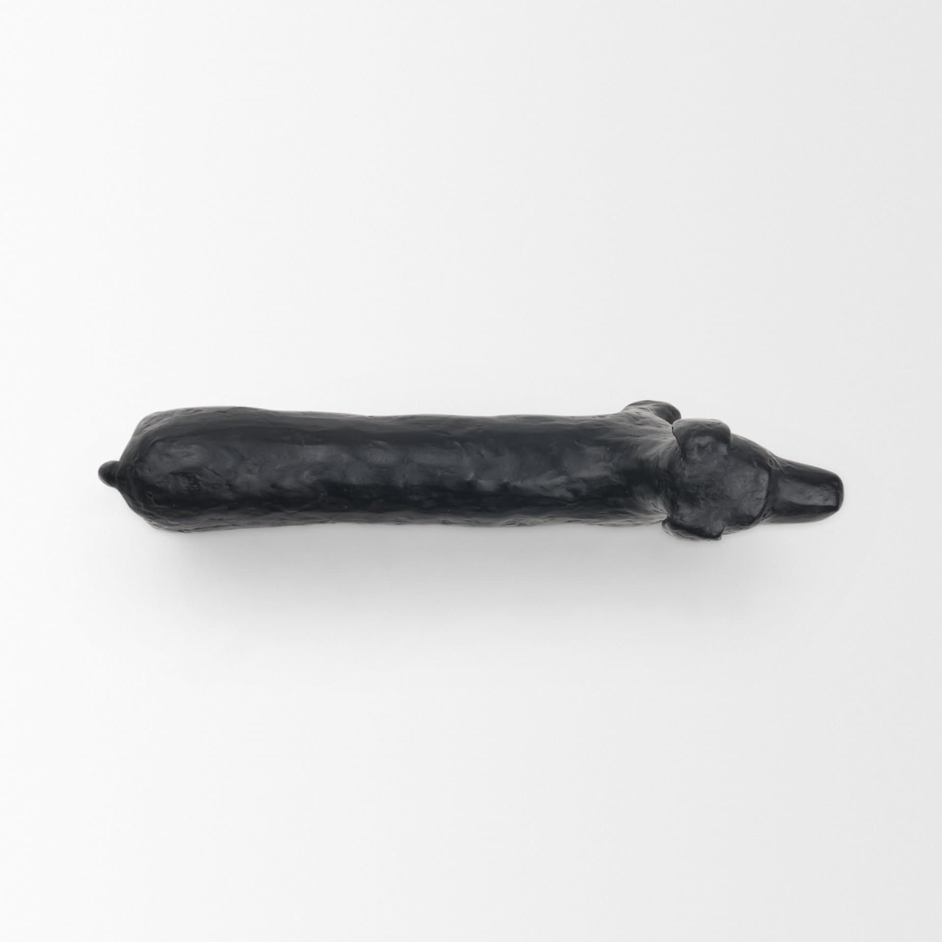 Dash Long Black Metal Dachshund Dog Object — product photograph