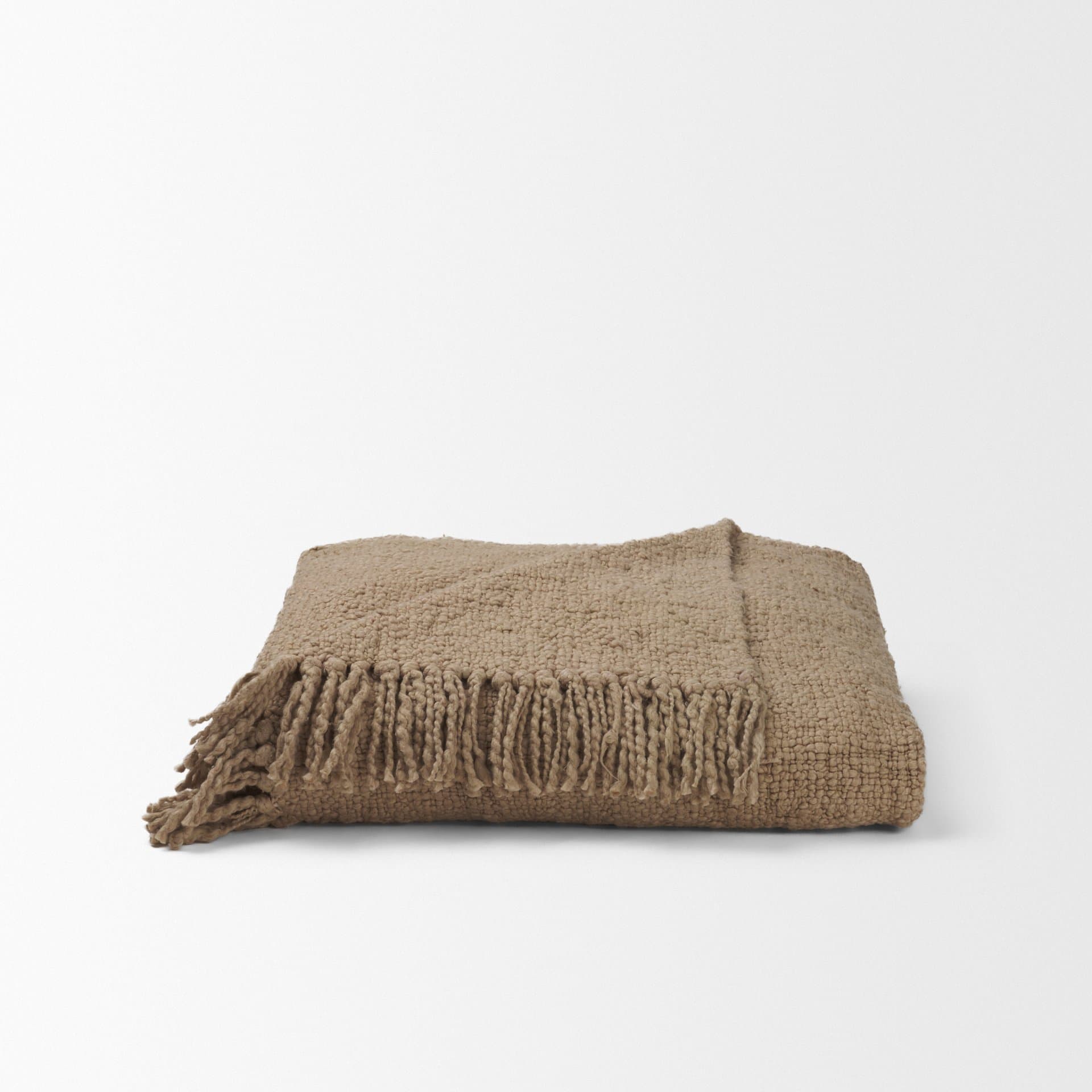 Kambal Sand Woven Cotton Throw Blanket — product photograph