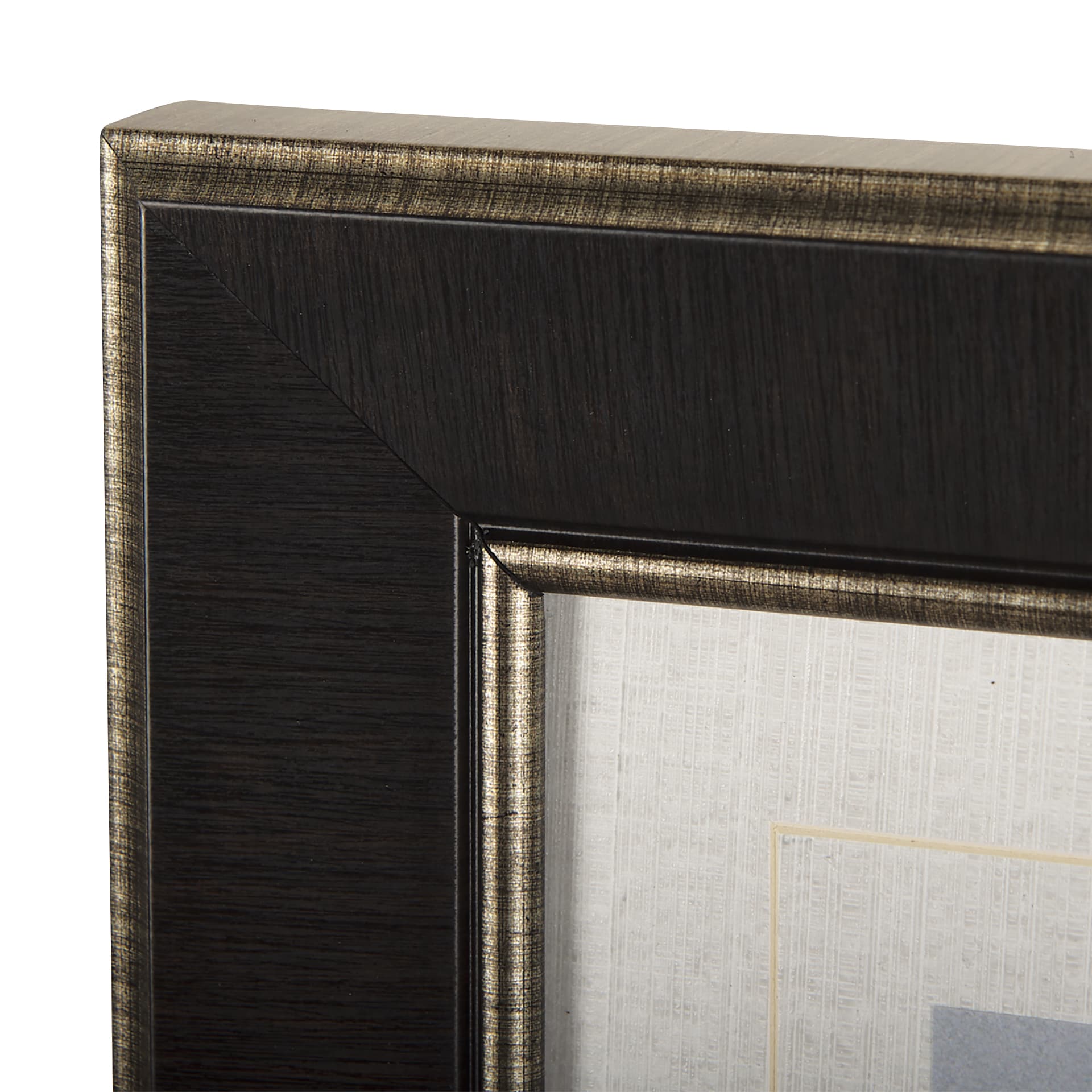 Double Play III by Mercana Studio a Hand Embellished Textured Framed Photo Art Print Matted under Gl — product photograph