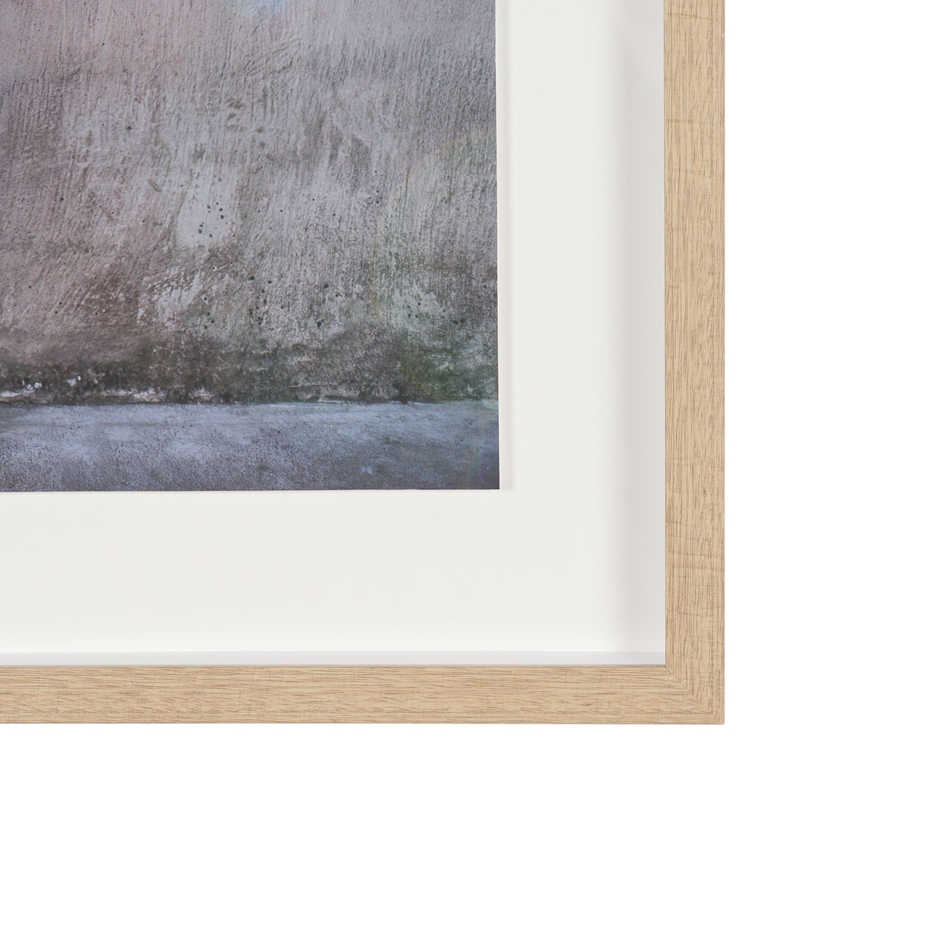 White Surfboard by Shot By Clint Framed Photo Print Matted under Glass — product photograph
