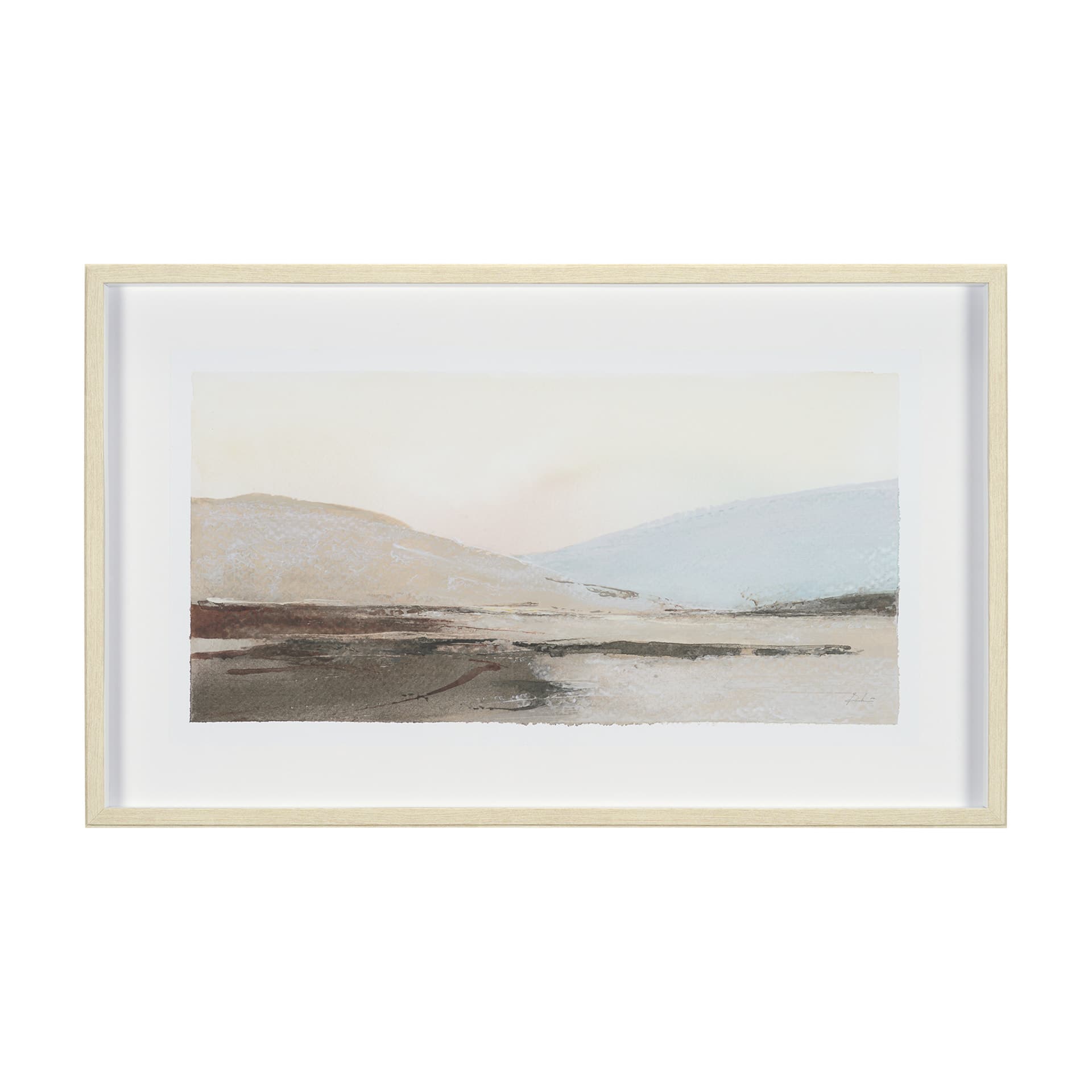 Movement II by Mercana Studio a Framed Art Print Matted under Glass — product photograph