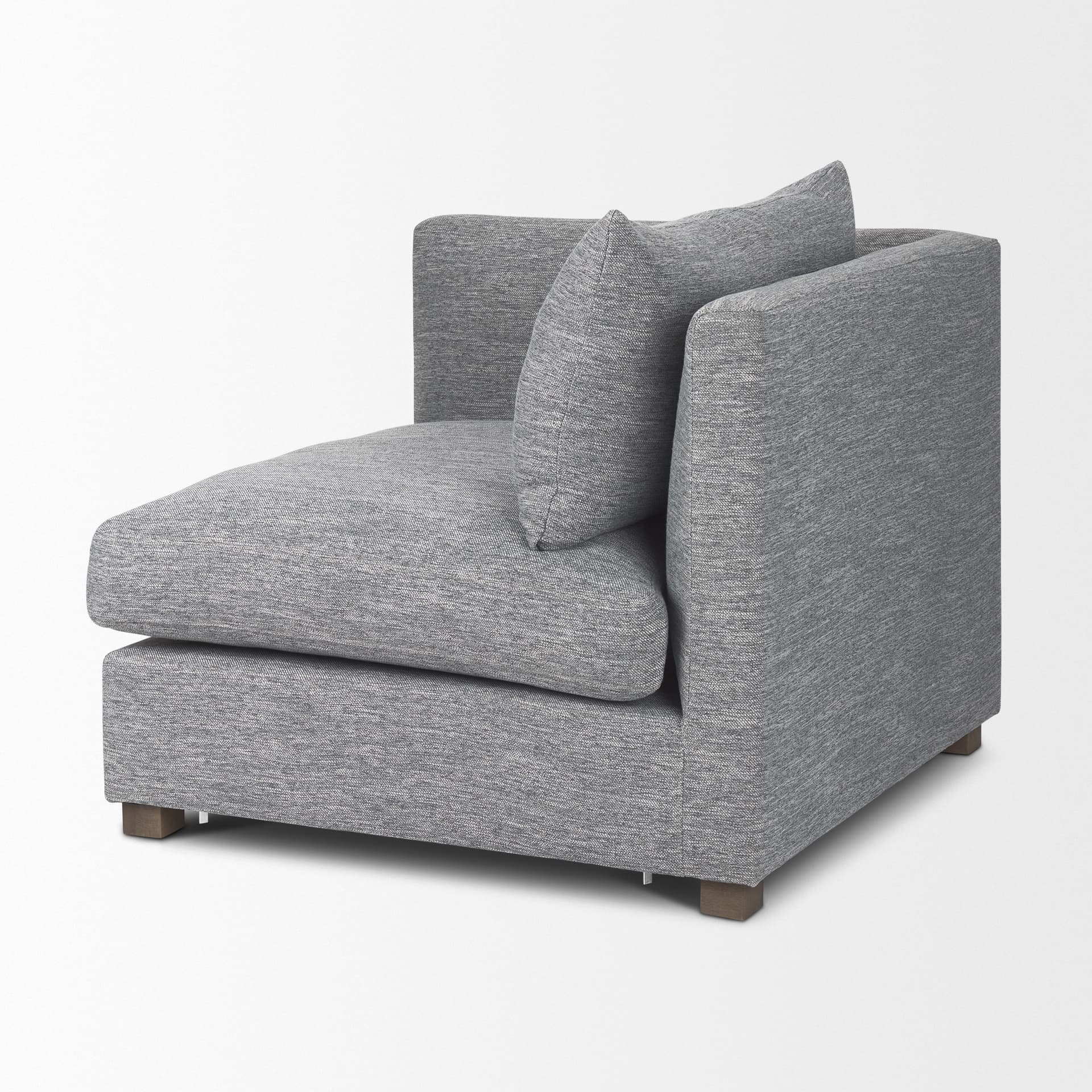 Valence 37.8L x 38.6W x 28.3H Castlerock Gray Corner Sectional Piece — product photograph