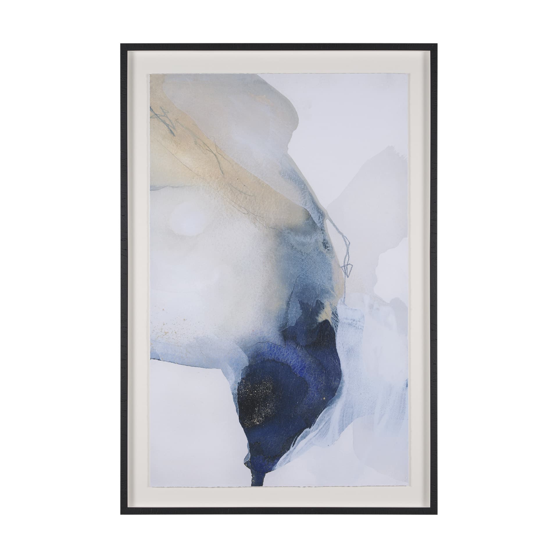 New Beginnings by Ira Havuka a Hand Embellished Framed Art Print Matted under Glass — product photograph