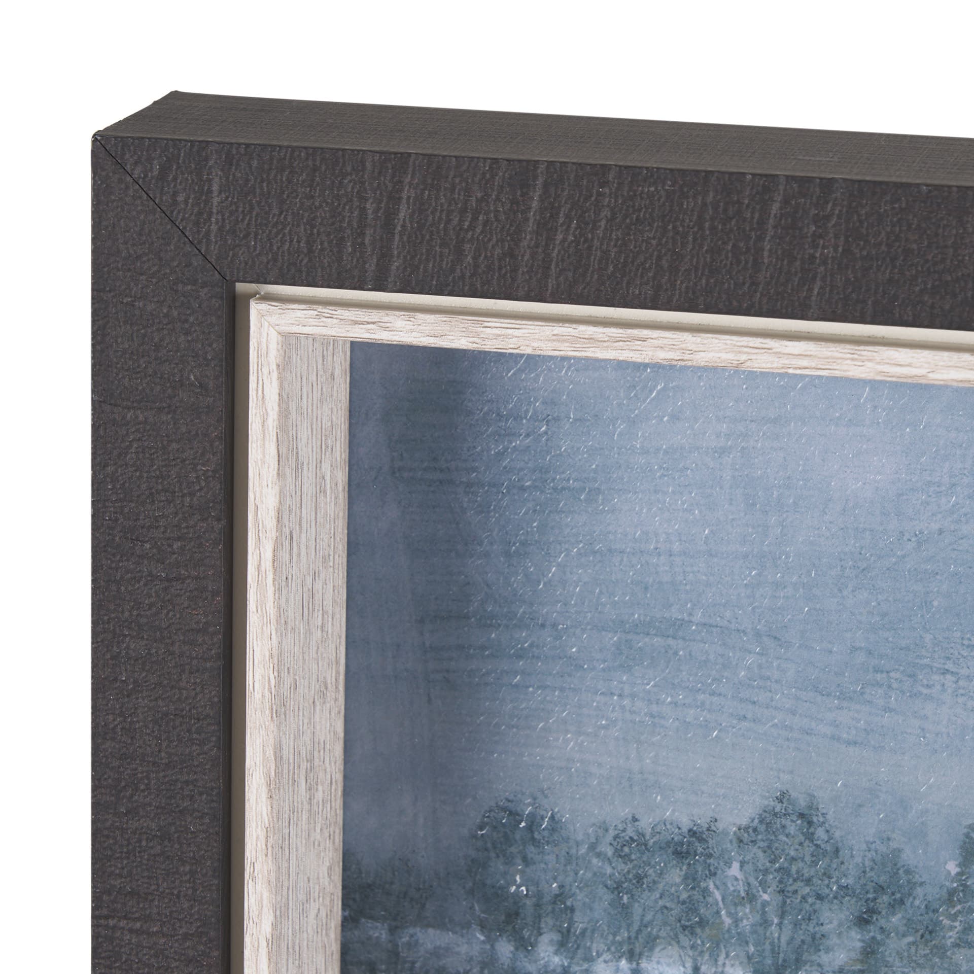 Winter On The Farm IV by Mercana Studio a Hand Embellished Framed Art Print — product photograph