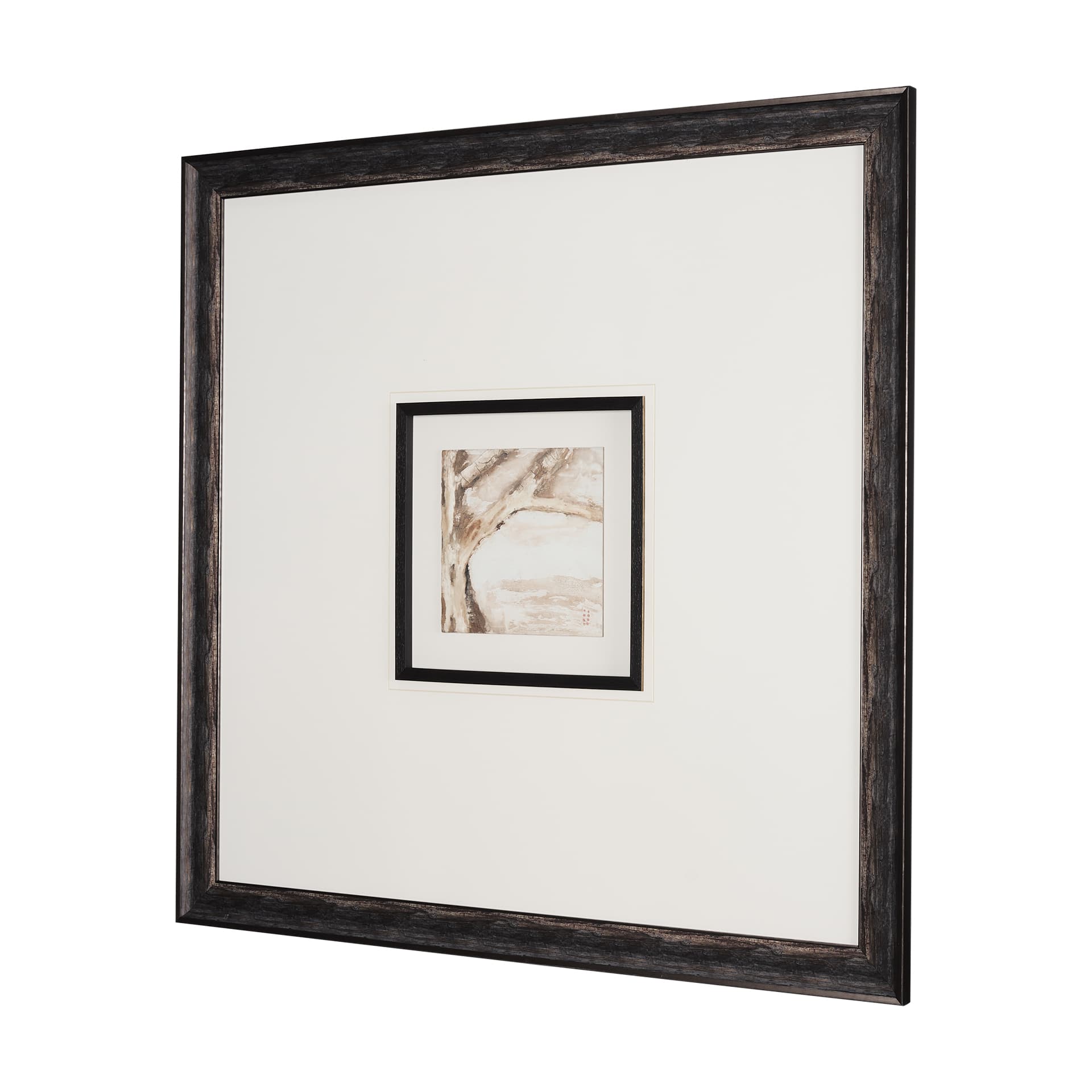 Mighty Oak by Studio M a handmade Original Framed Artwork under Glass — product photograph