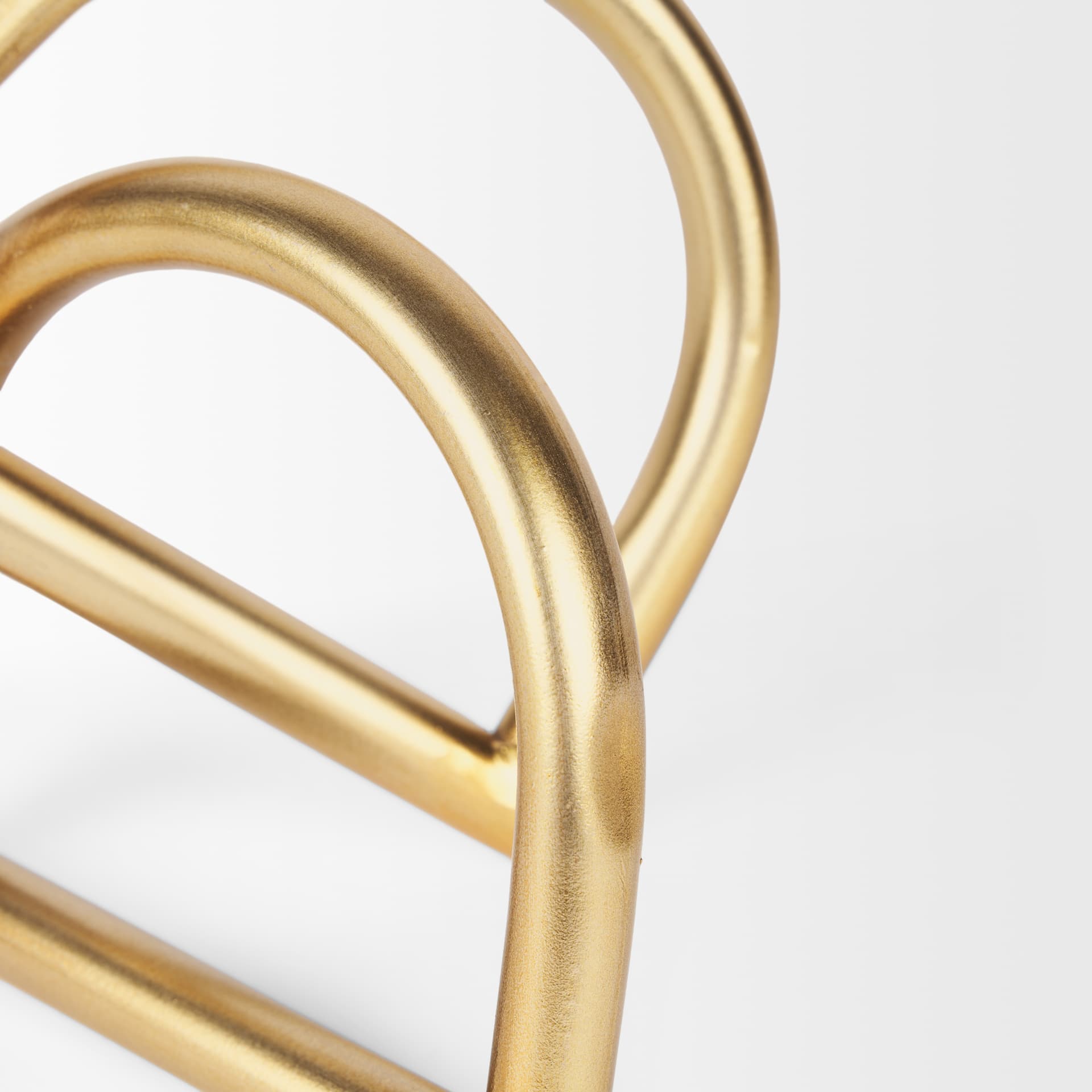 Locke Large Gold Metal Decorative Object — product photograph