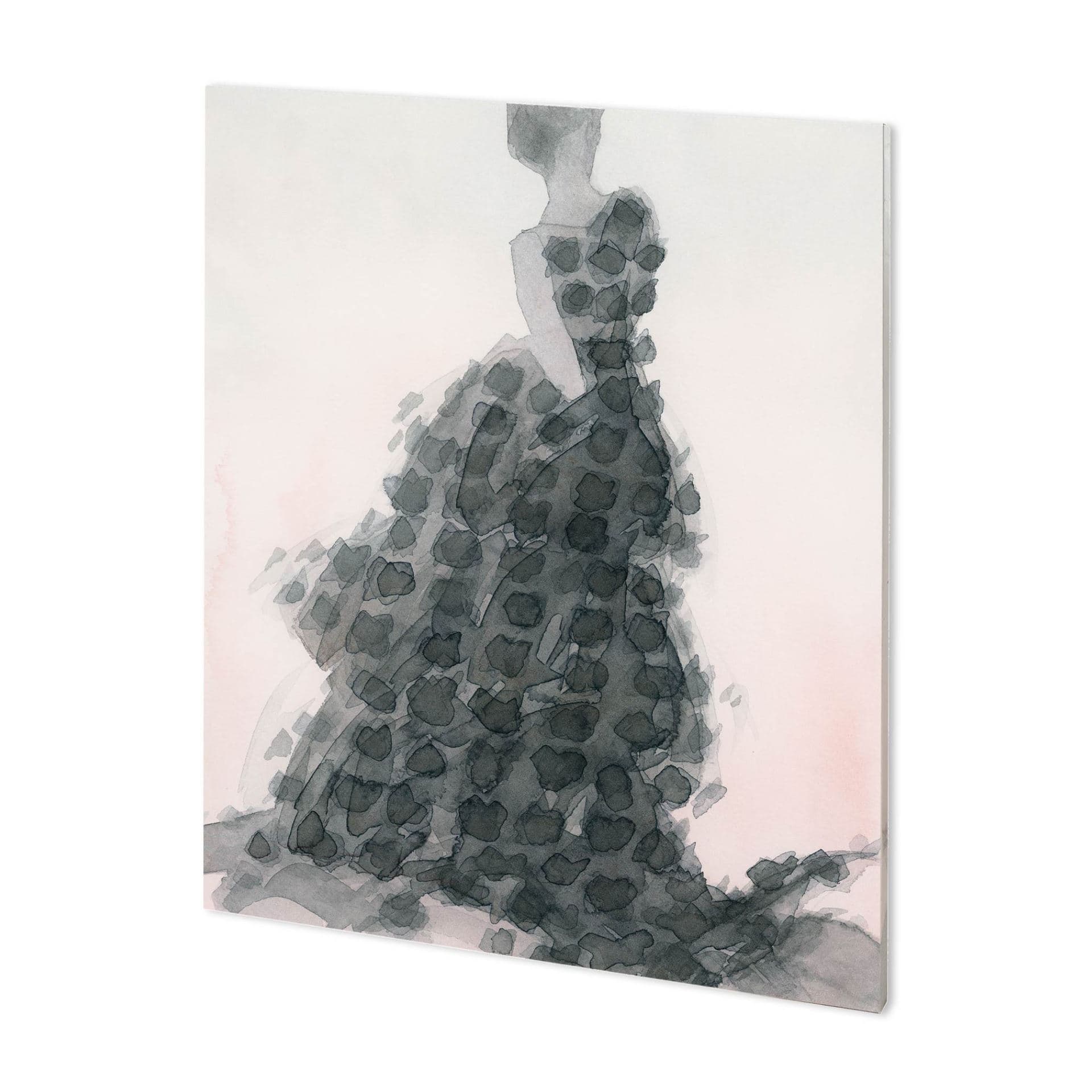 Tulle and Drapery I by Mercana Studio a Hand Embellished Textured Canvas — product photograph