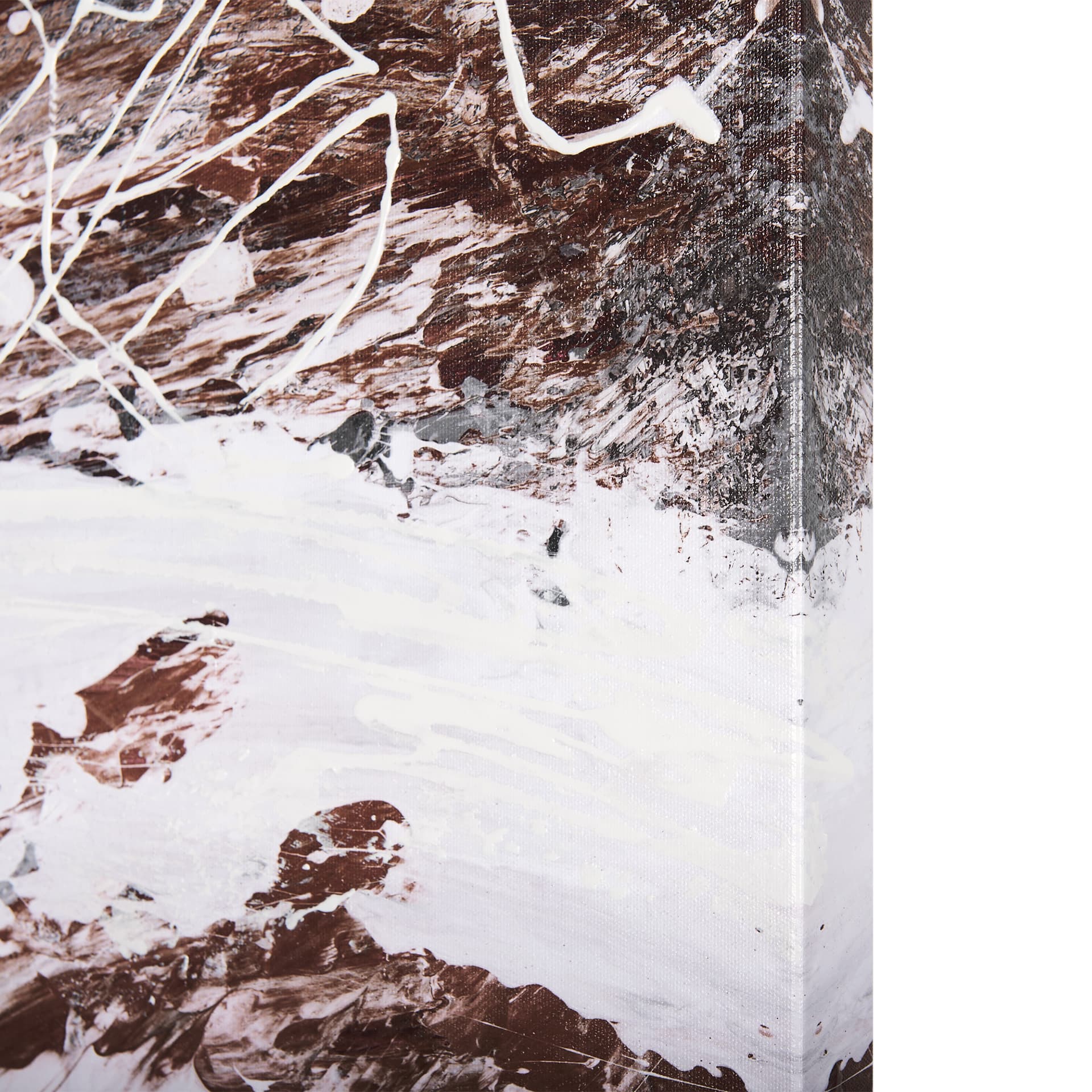 Sakura Rain III by Mercana Studio a Hand Embellished Textured Canvas — product photograph
