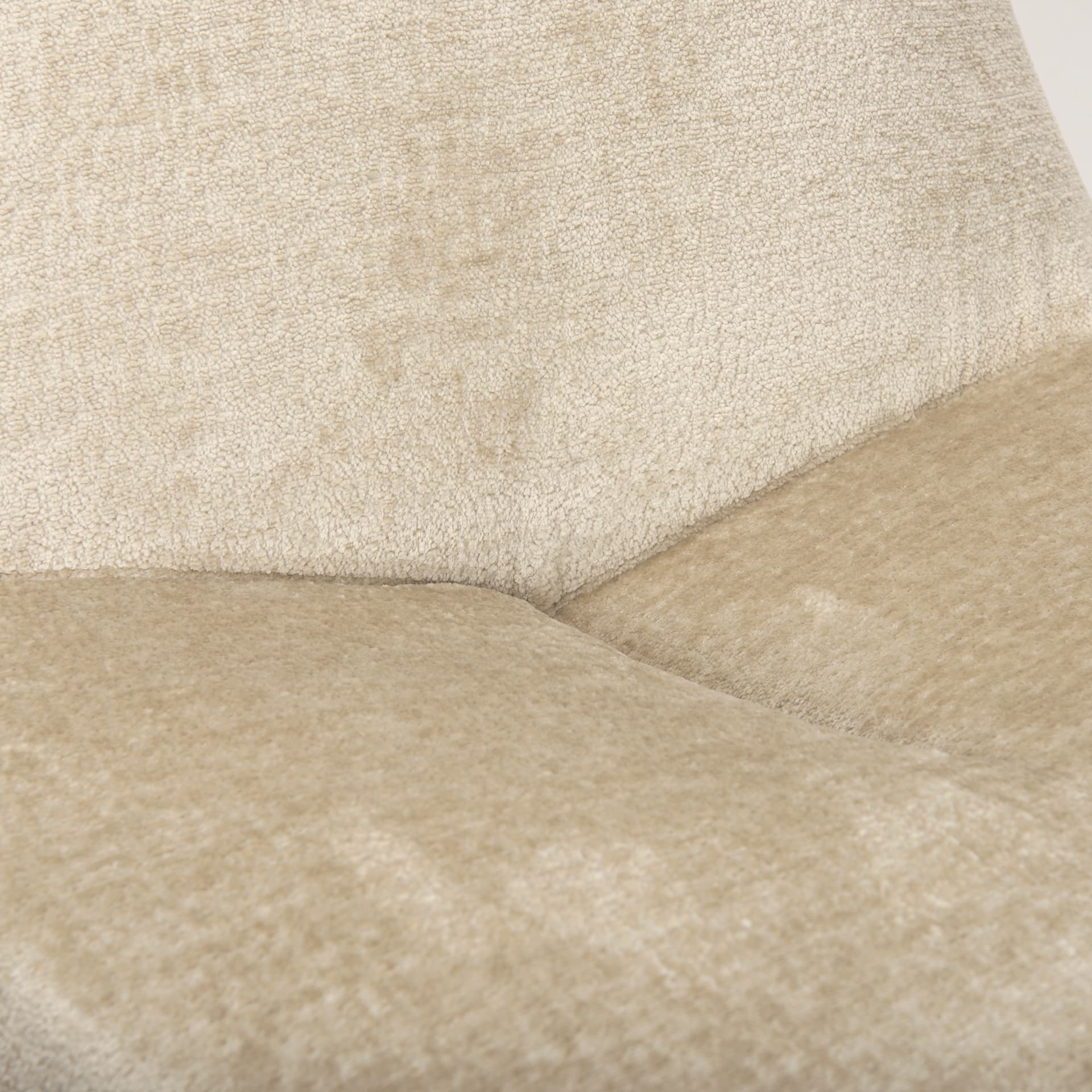 Beverly Beige Chenille Accent Chair — product photograph