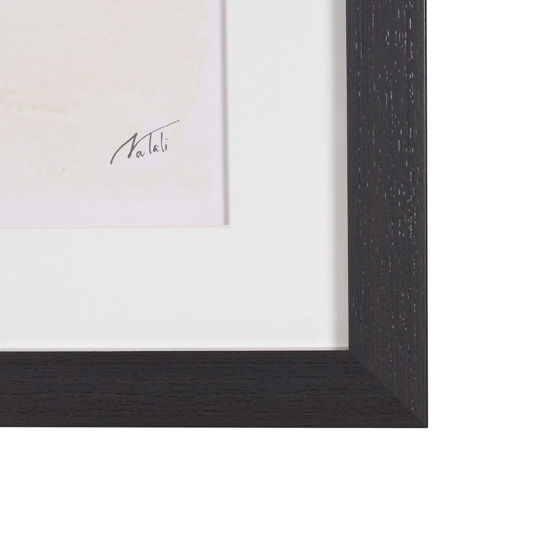 Elegant Beauties III by Mercana Studio Hand-Embellished Framed Artwork Matted under Glass — product photograph