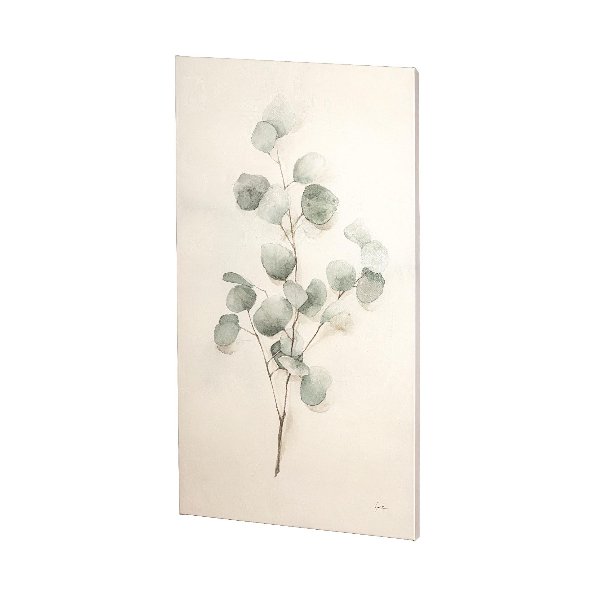 Spring Gestures II by Gabrielle Crawford a Hand Embellished Textured Canvas — product photograph