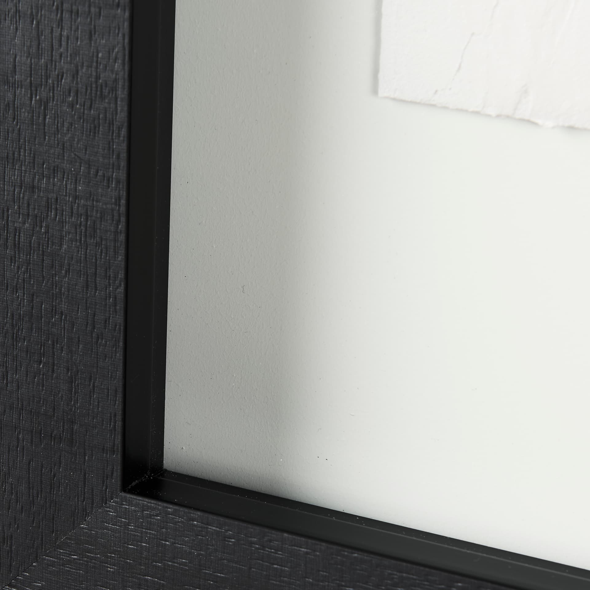 White Vines II (SET OF 2) by Studio M a handmade Original Framed 3D Textured Artwork under Glass — product photograph