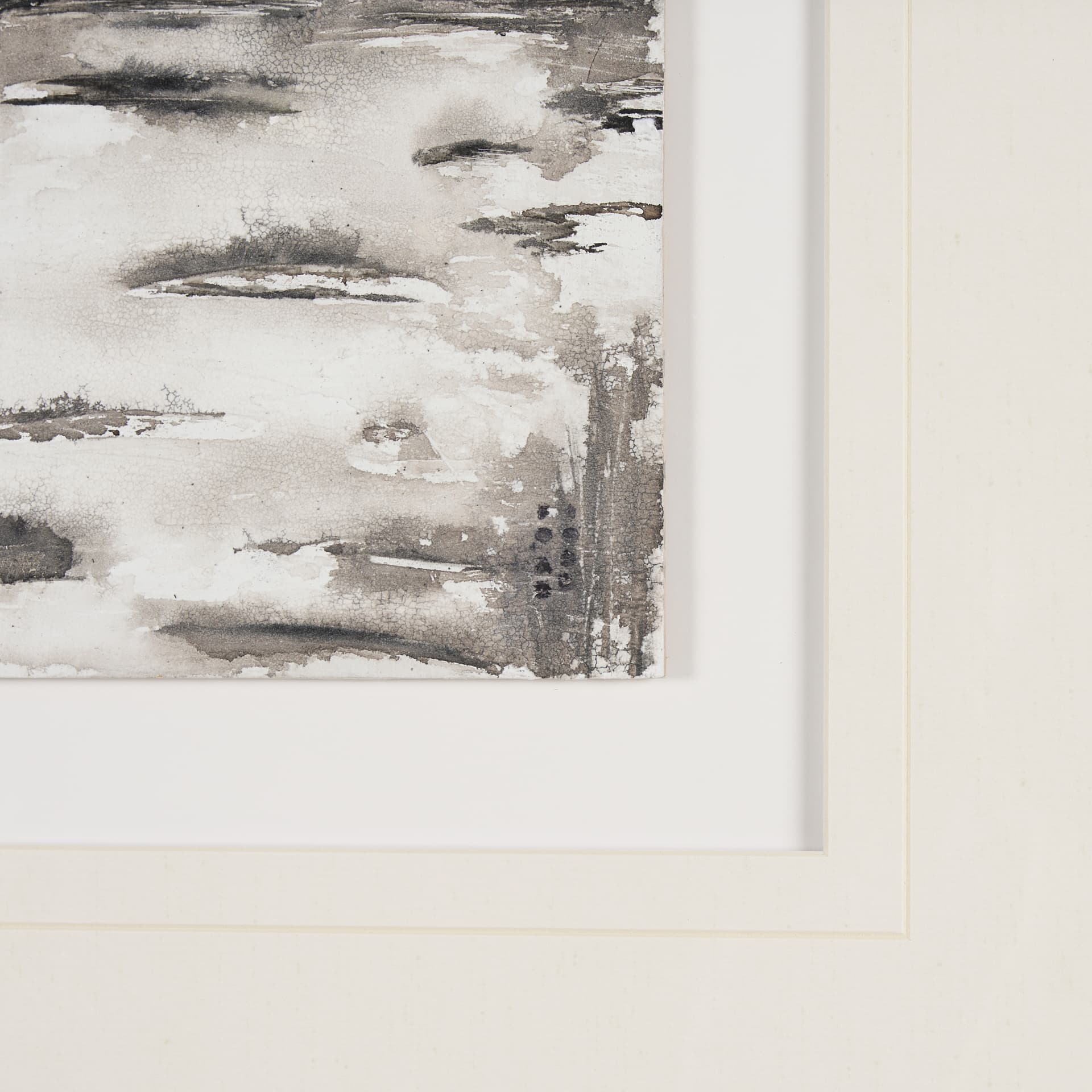Meadow View by Studio M a handmade Original Framed Artwork under Glass — product photograph