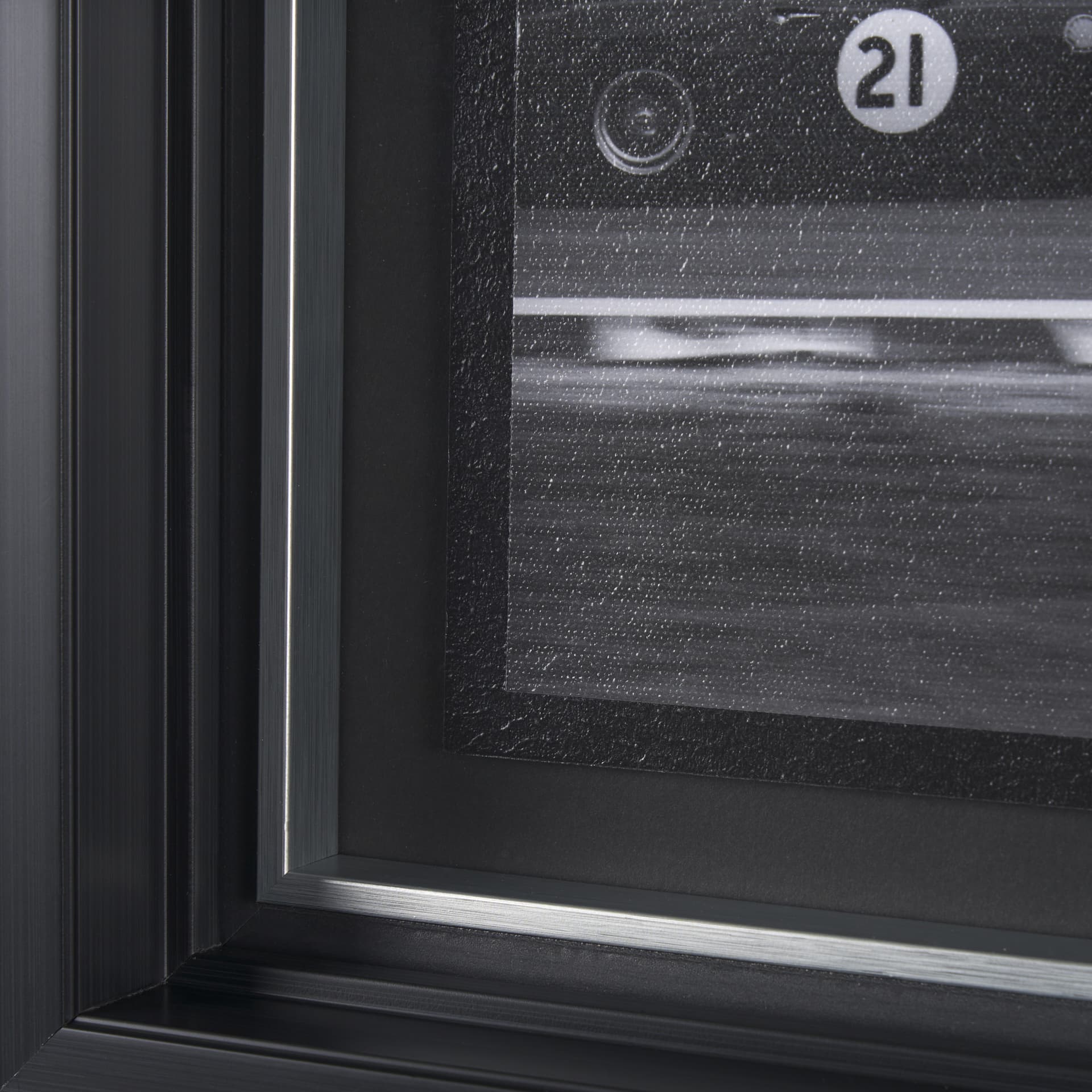 Neck and Neck by Ben Wood a Hand Embellished Framed Photo Art Print Matted under Glass — product photograph