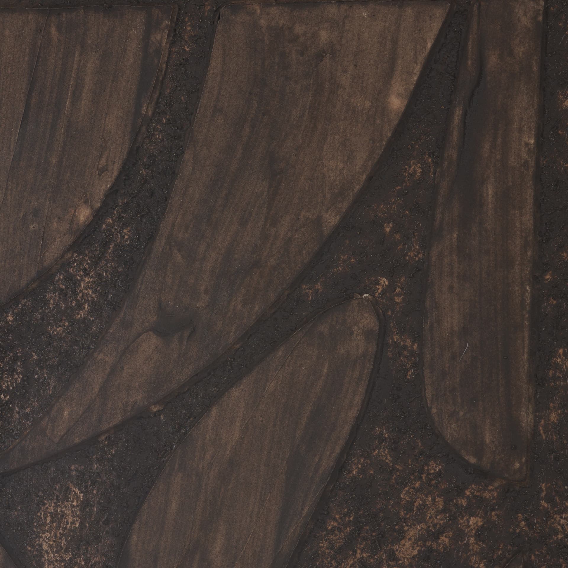 Silt II by Mercana Studio Handmade Original Framed Artwork Matted under Glass — product photograph