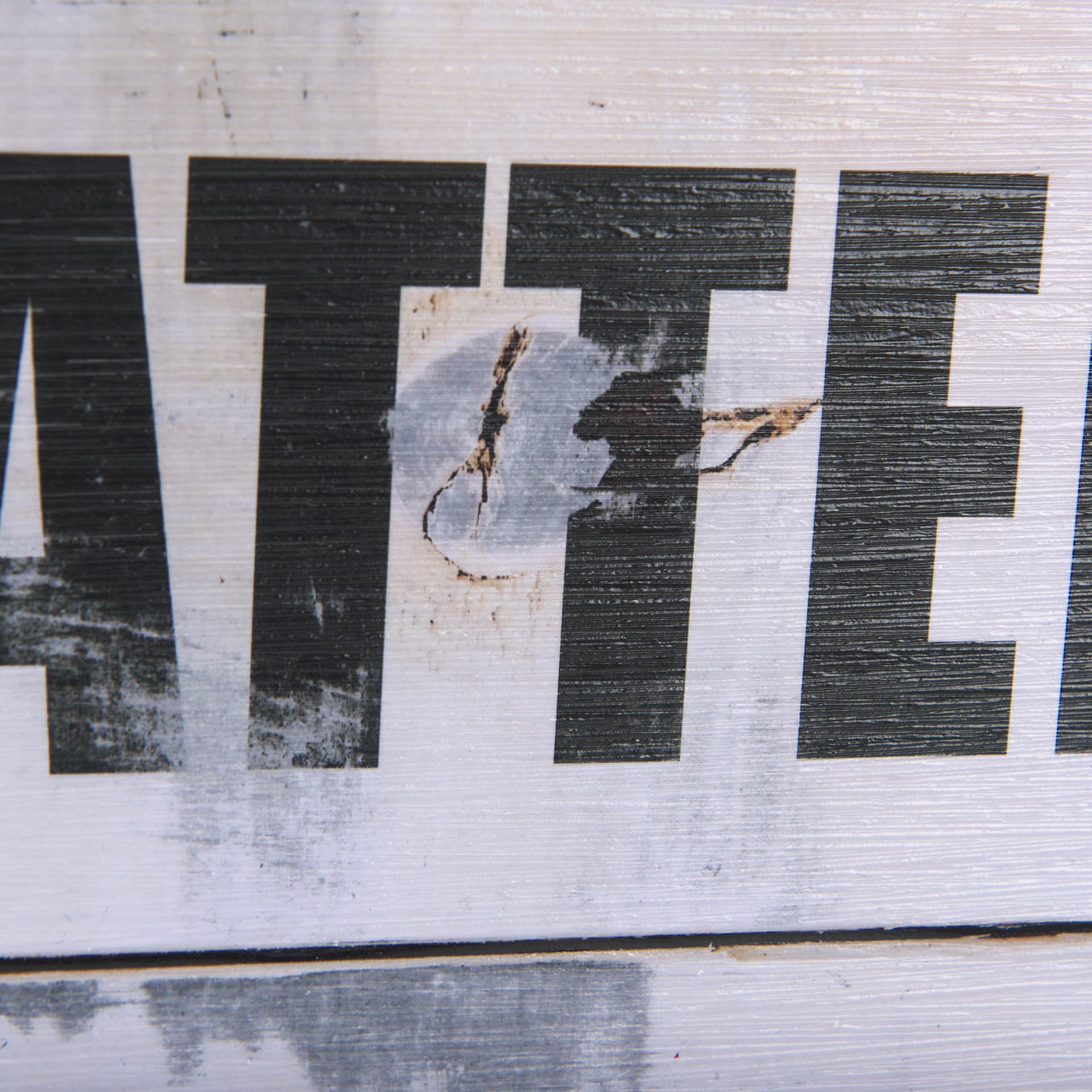 Batten Down The Hatches by Mercana Studio a Hand Embellished Textured Framed Art Print — product photograph