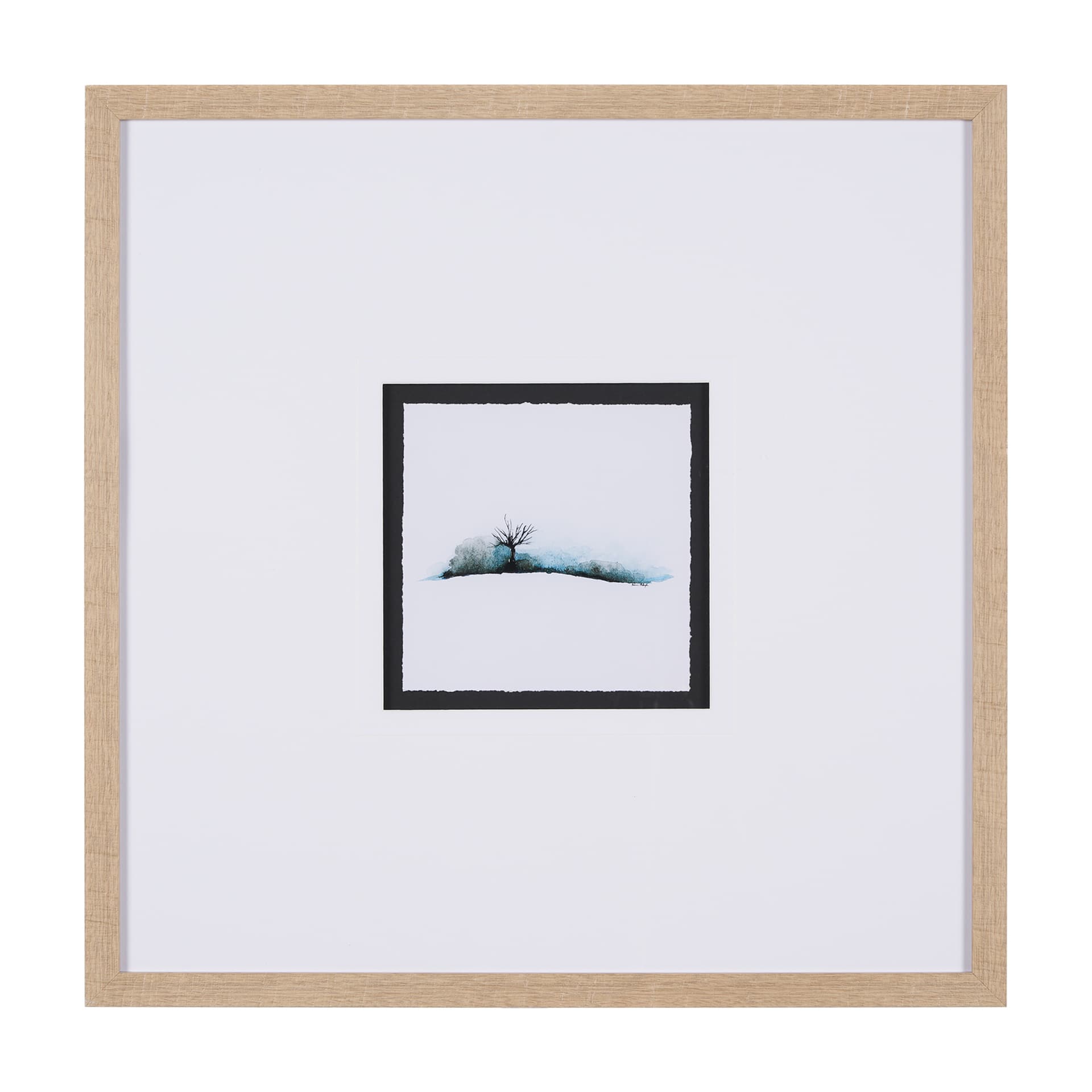 Morning Blue I by Mercana Studio a Framed Art Print — product photograph