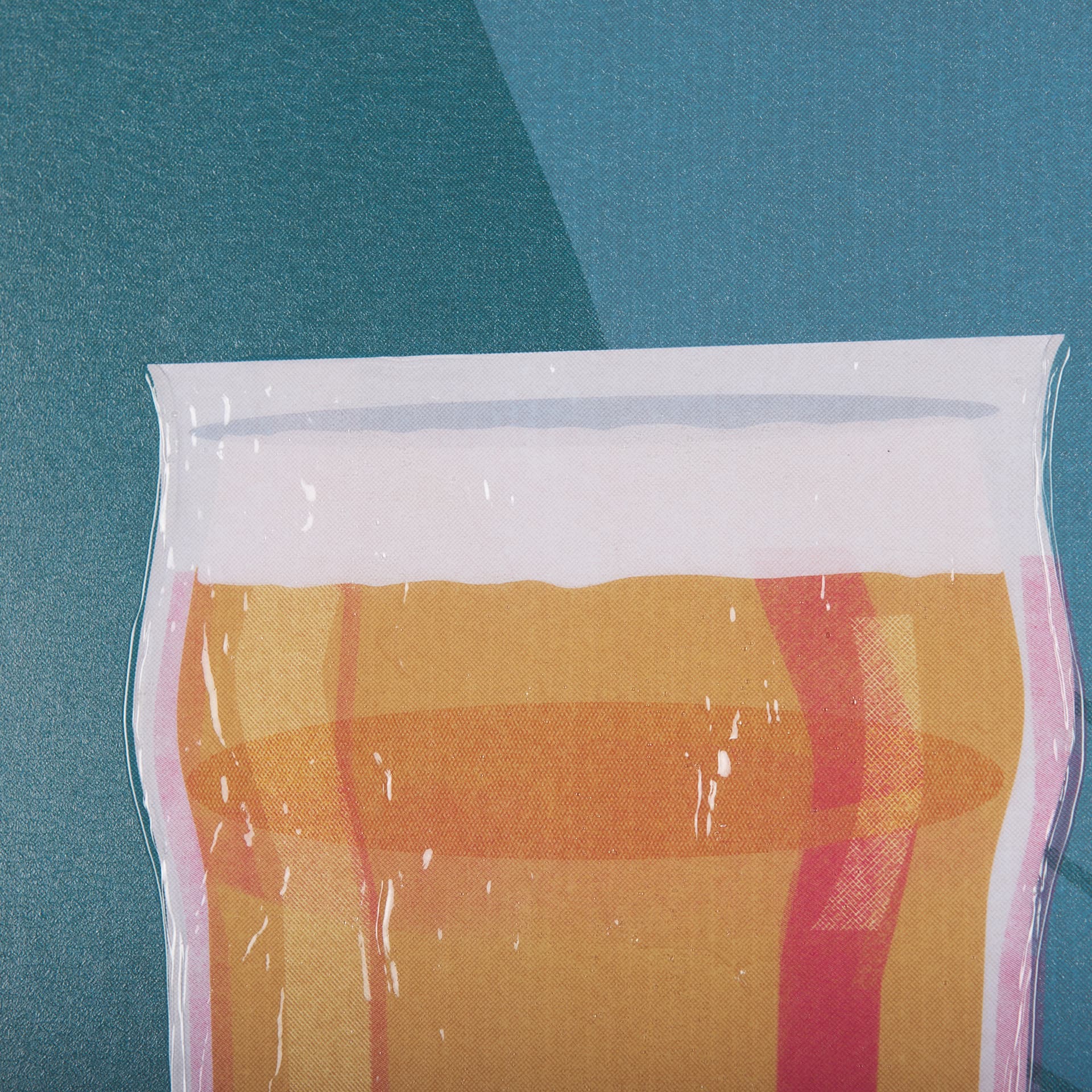 Beer Poster IPA by Mercana Studio a Hand Embellished Textured Framed Art Print — product photograph