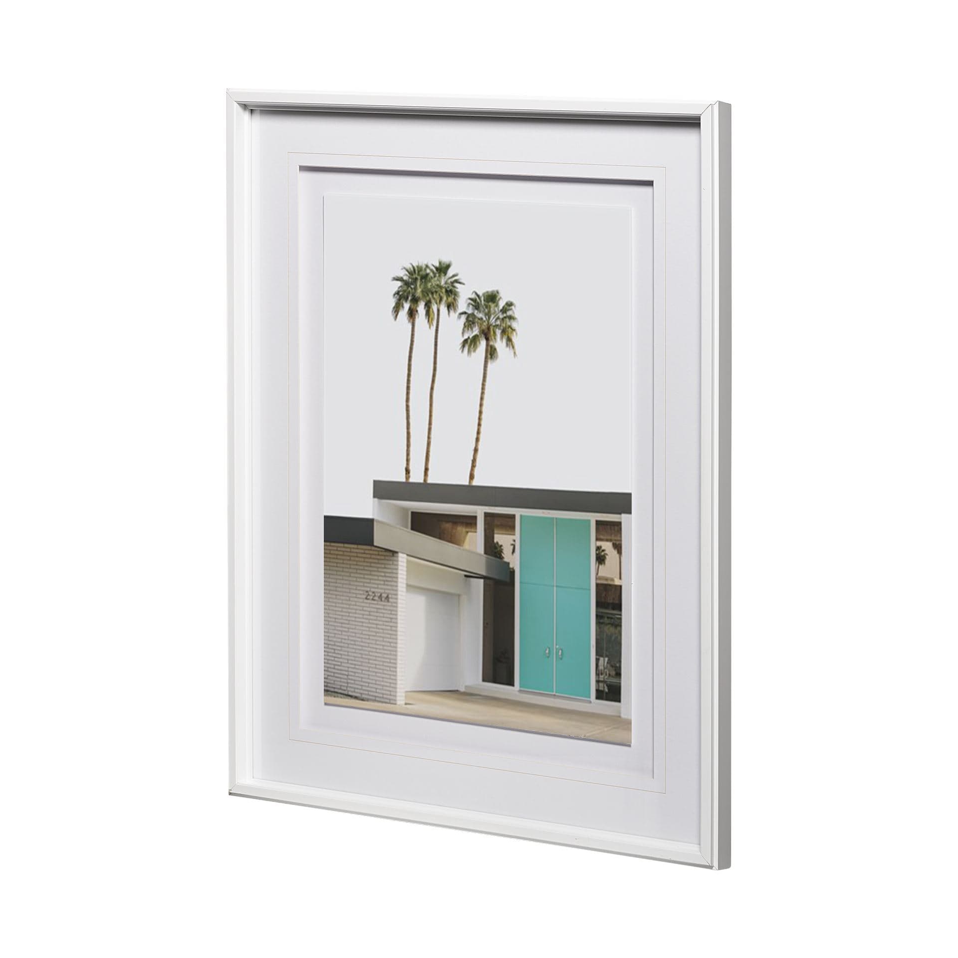 Tropical Heights-Haven by Irene Suchoki a Framed Photo Art Print Matted under Glass — product photograph