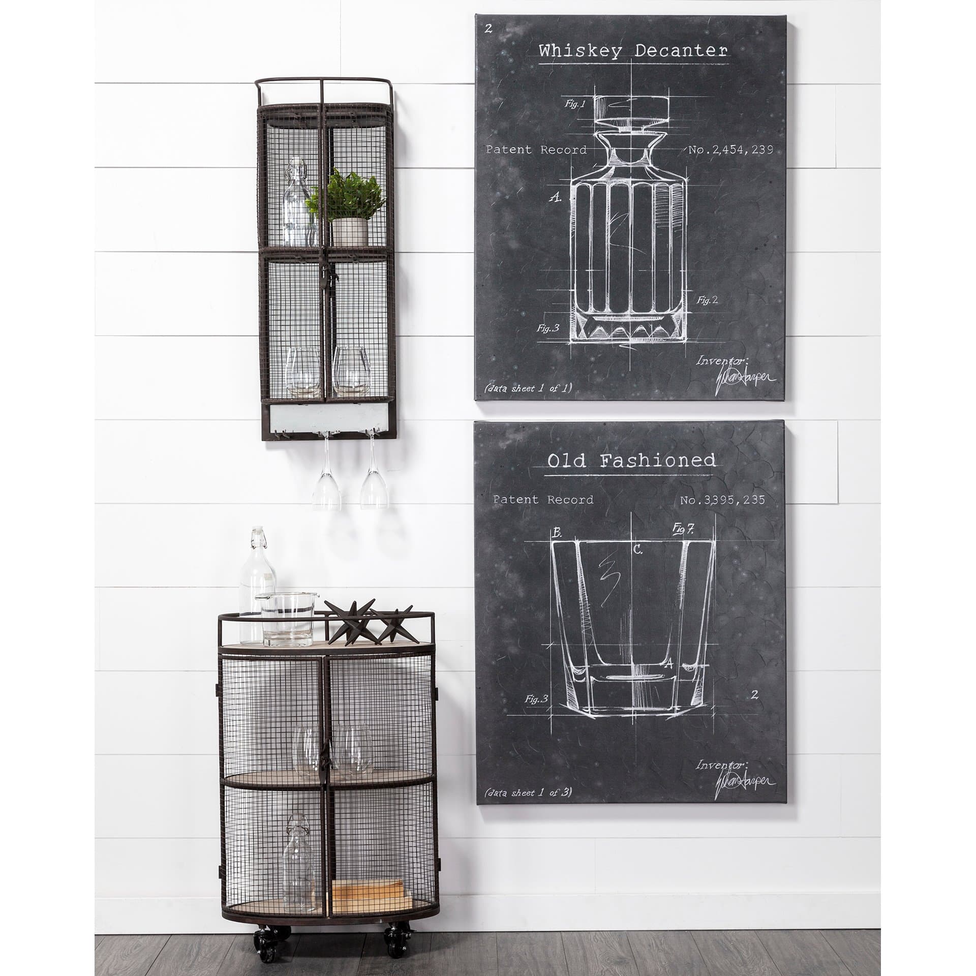 Rhea (Set of 3) Brown Cast Iron Small, Medium & Large Jacks — in a styled room