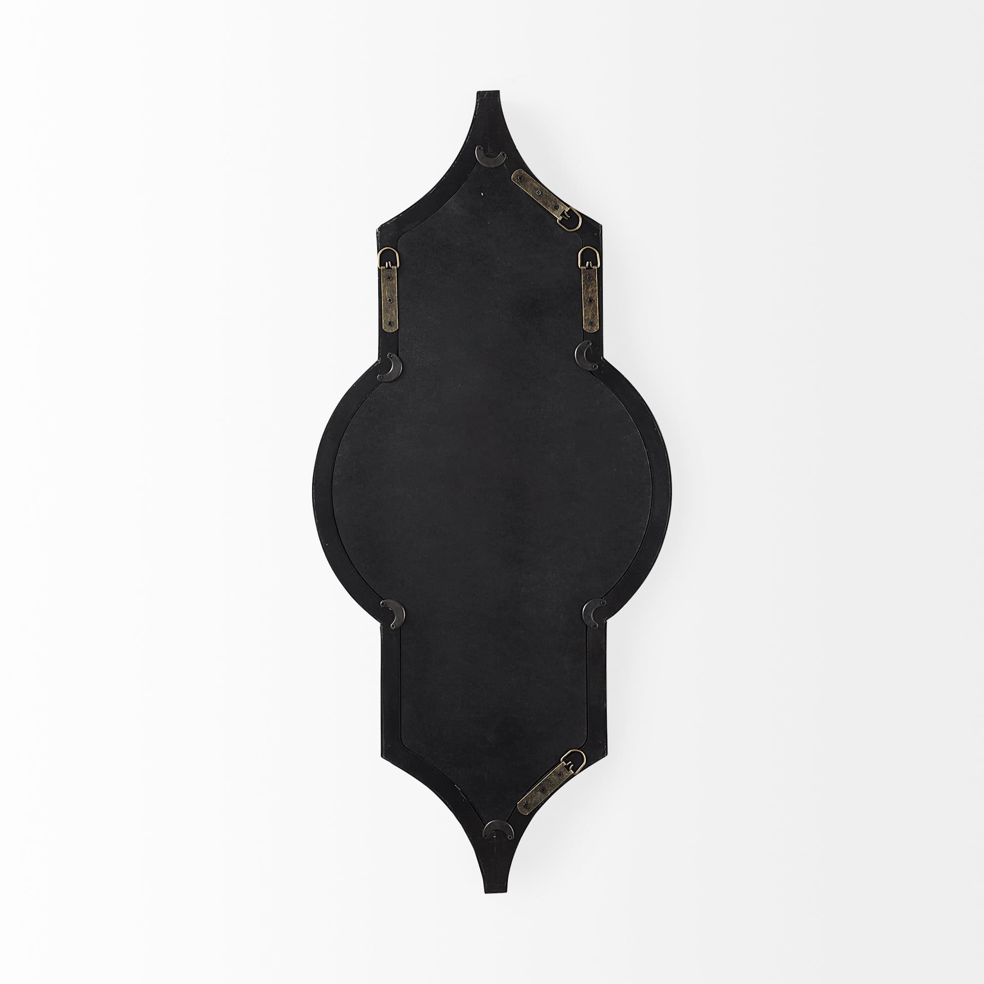 Tamanar 15.0 x 3.0 x 34.1 Gray Wood Frame Wall Mirror — product photograph
