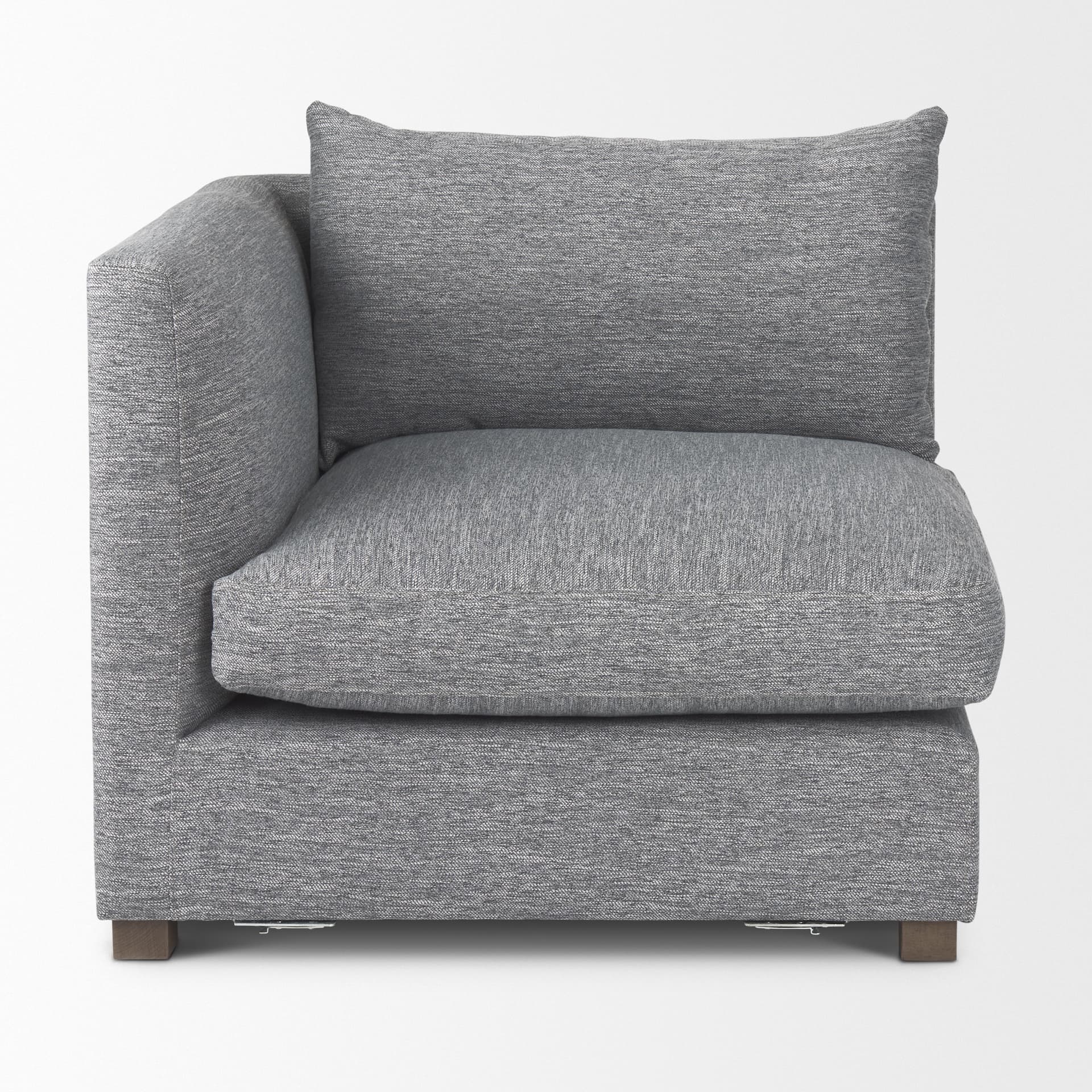 Valence 37.8L x 38.6W x 28.3H Castlerock Gray Corner Sectional Piece — product photograph