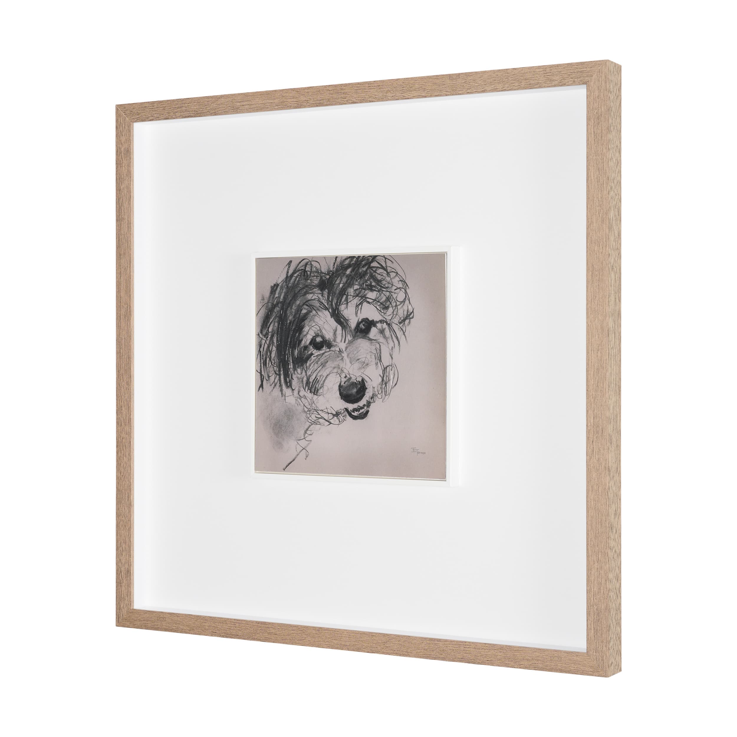 Heinz 57 by Mercana Studio Hand-Embellished Framed Artwork Matted under Glass — product photograph