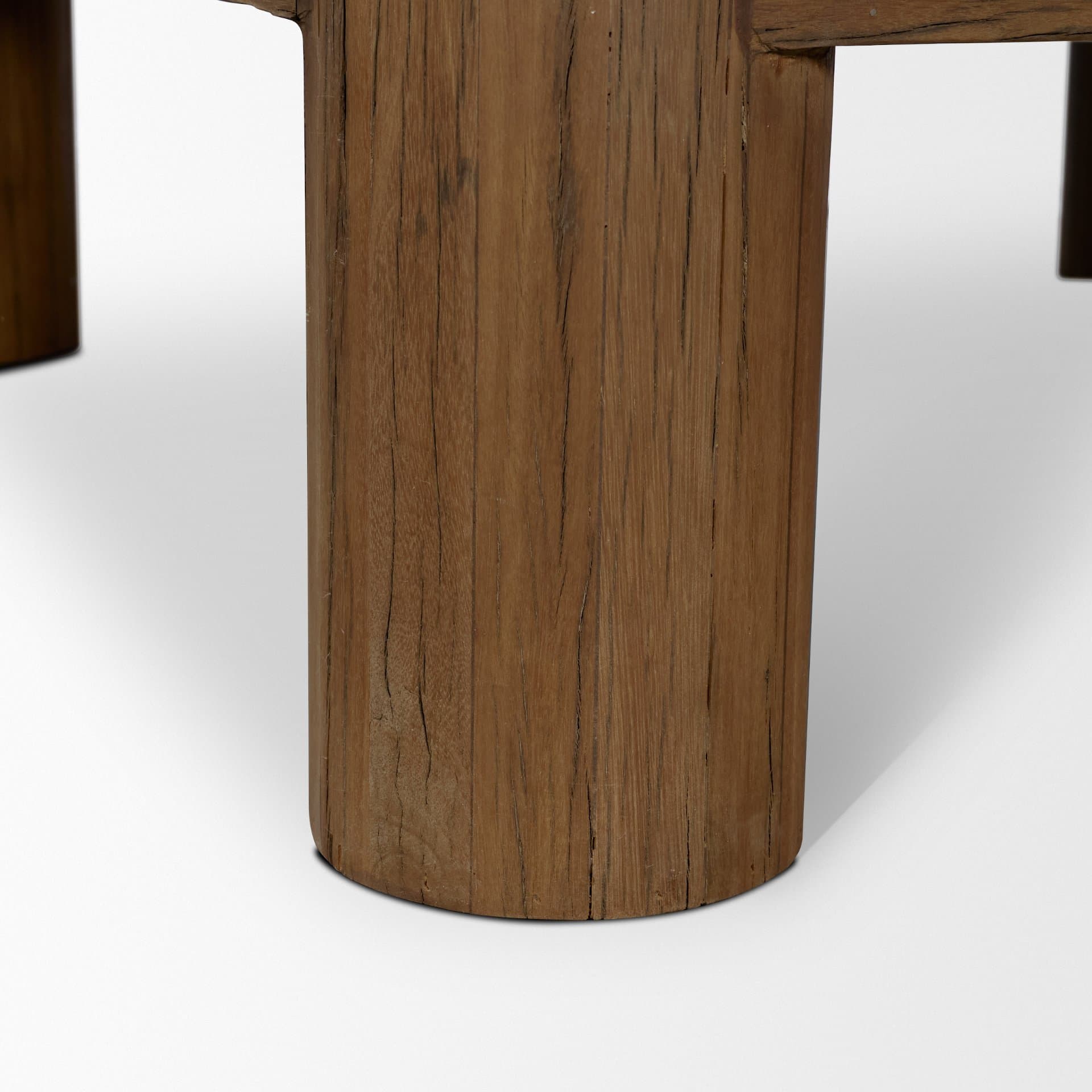 Hewitt Square Smooth Reclaimed Wood Coffee Table — product photograph