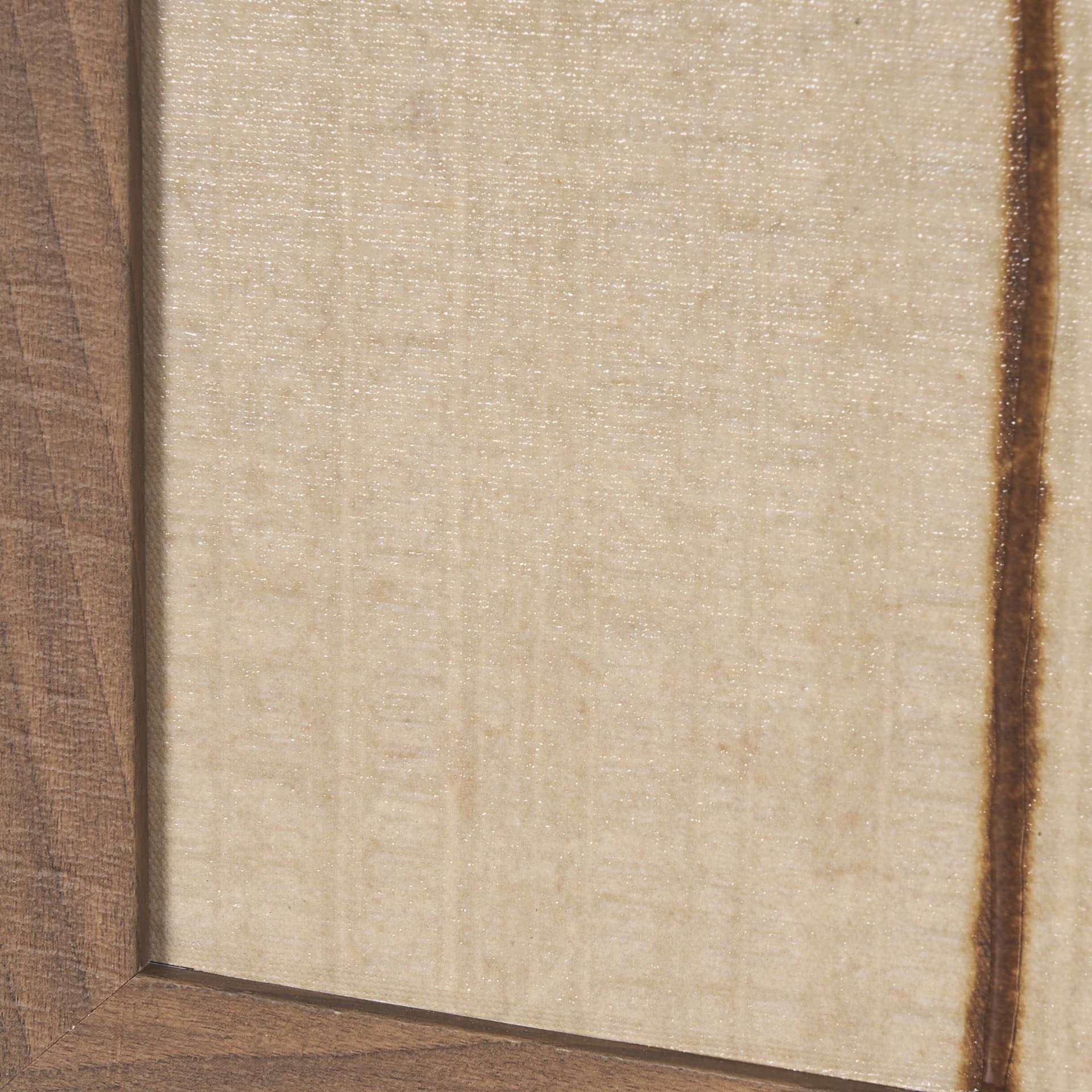 Spark I (Tan) by Mercana Studio a Hand Embellished Textured Framed Art Print — product photograph