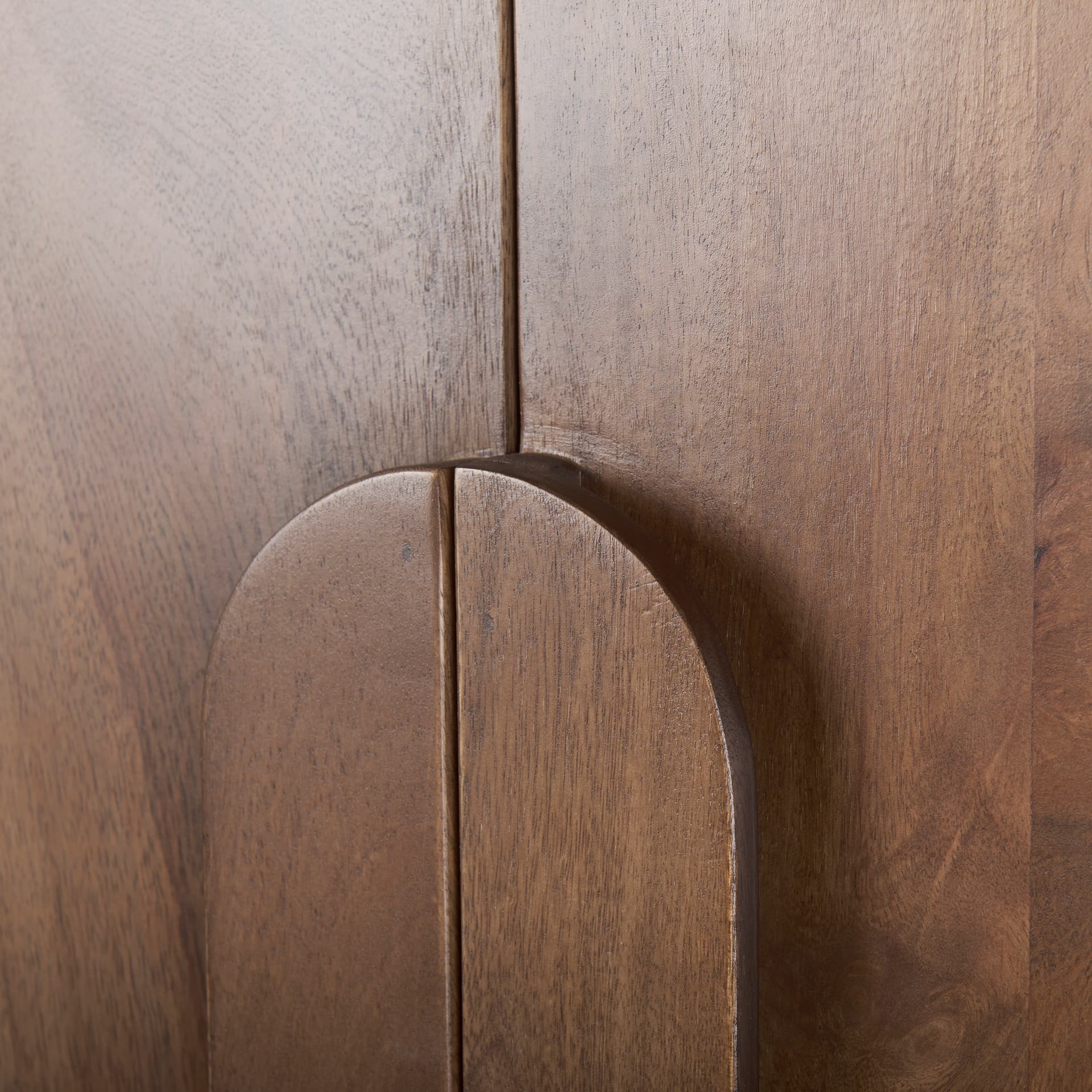 Astrid 36.0L x 17.0W x 70.0H Medium Brown Solid Wood Armoire — product photograph