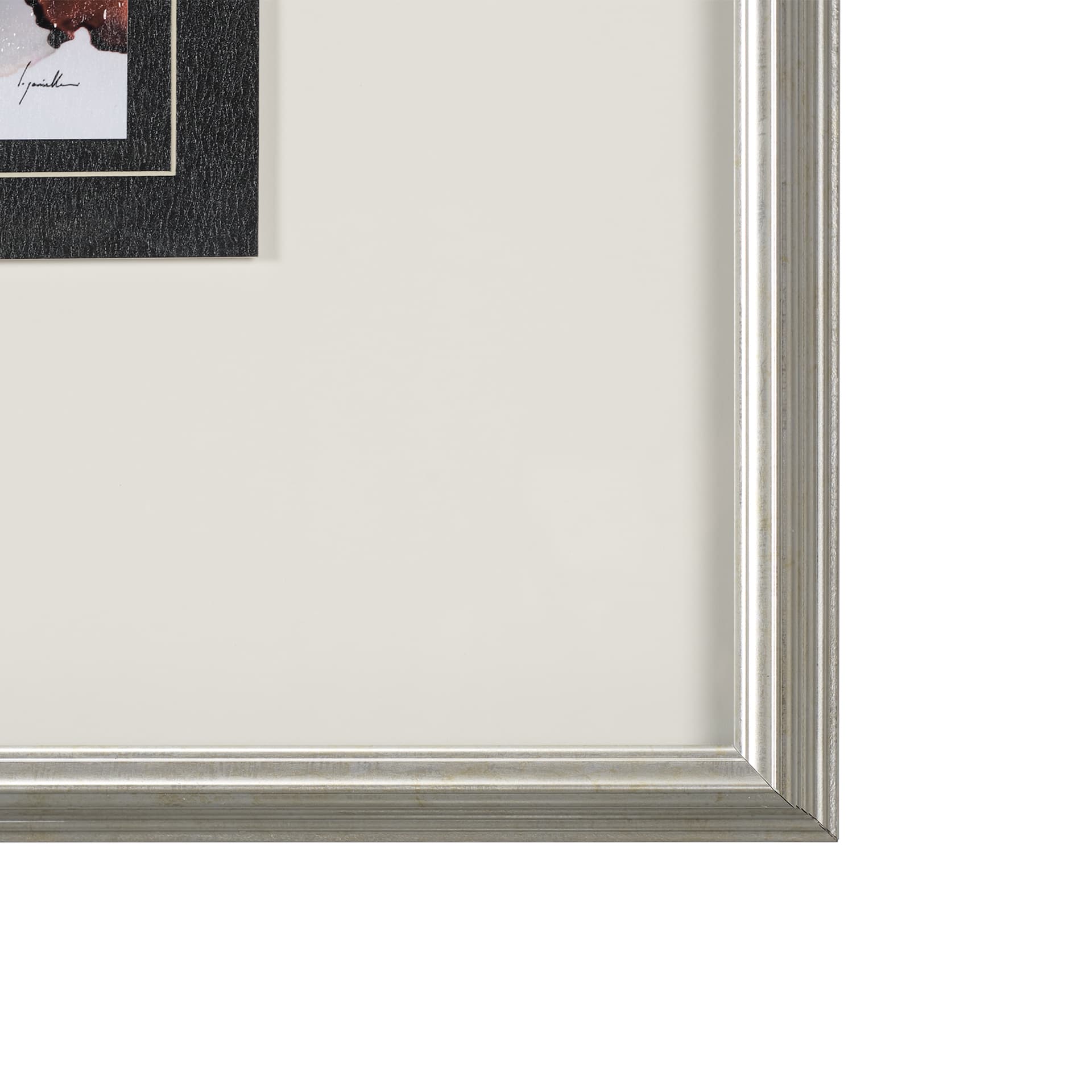Shimmering Night I by Mercana Studio a Hand Embellished Textured Framed Art Print Matted under Glass — product photograph