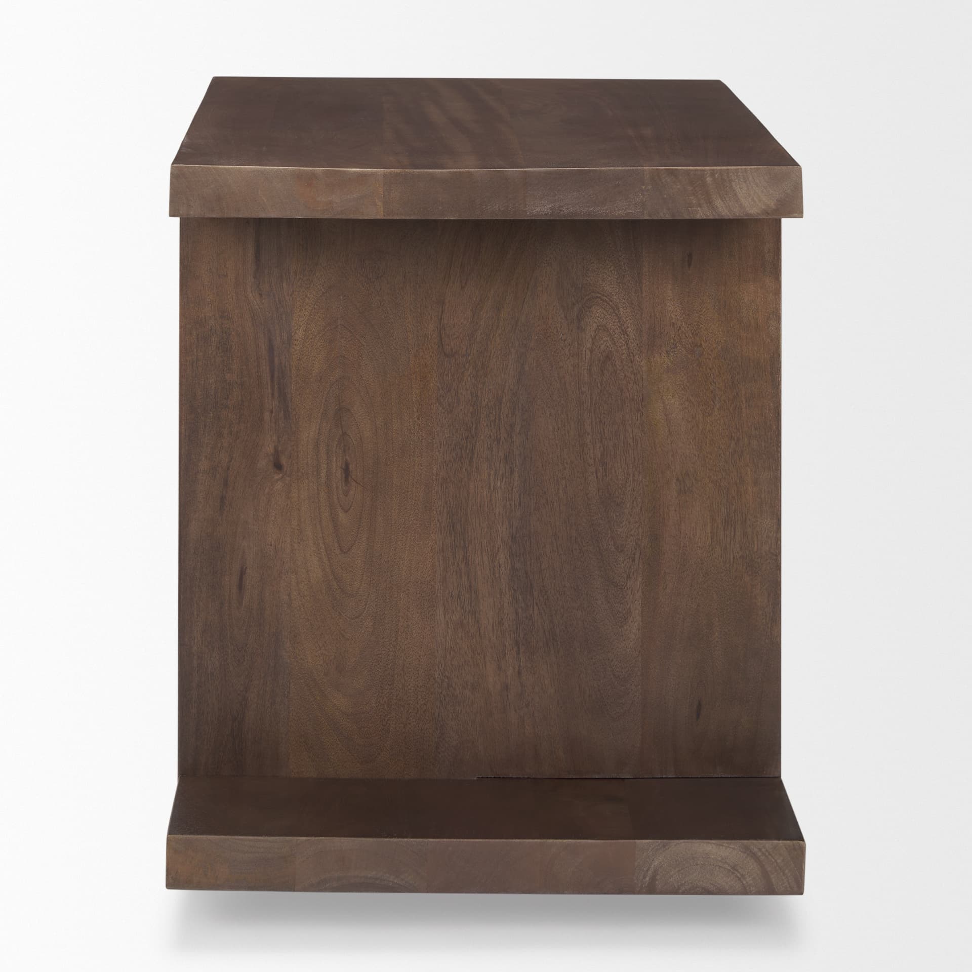 Nohr Medium Brown Wood Accent Table — product photograph