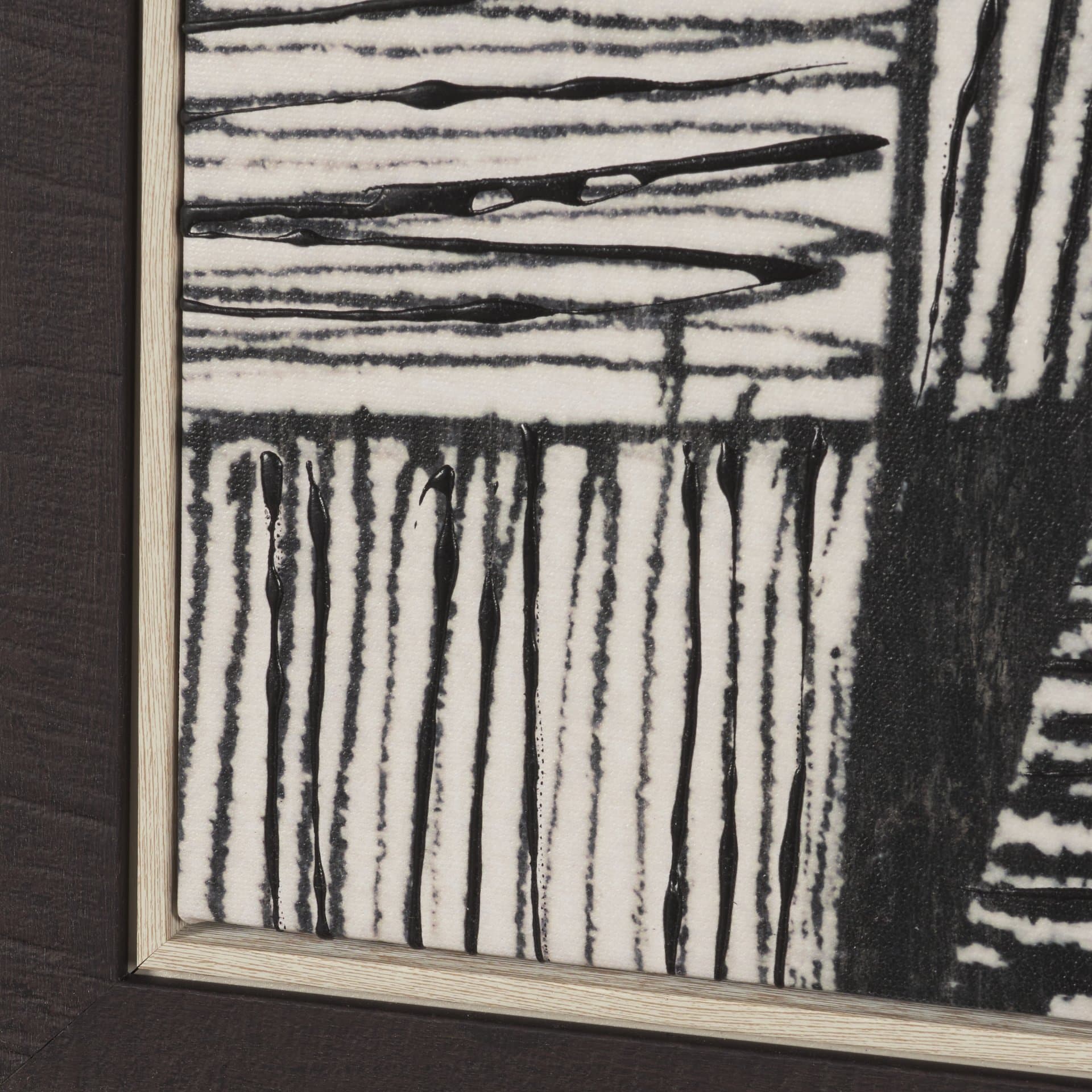 Occurrence II by Mercana Studio Hand-Embellished Textured Framed Canvas Artwork — product photograph