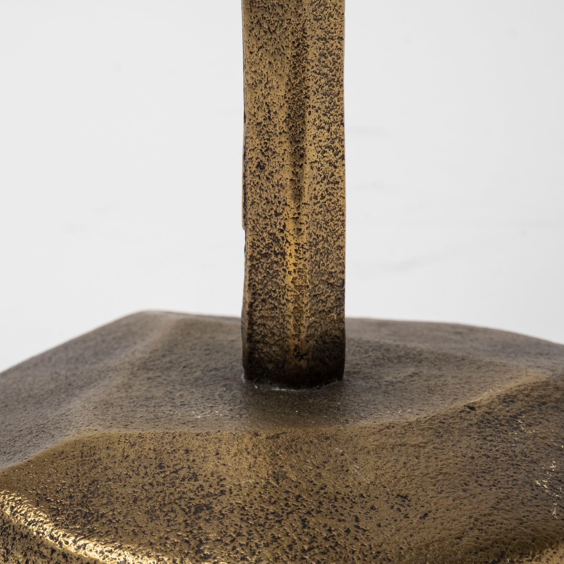 Levit (Small) Gold Table Candle Holder — product photograph