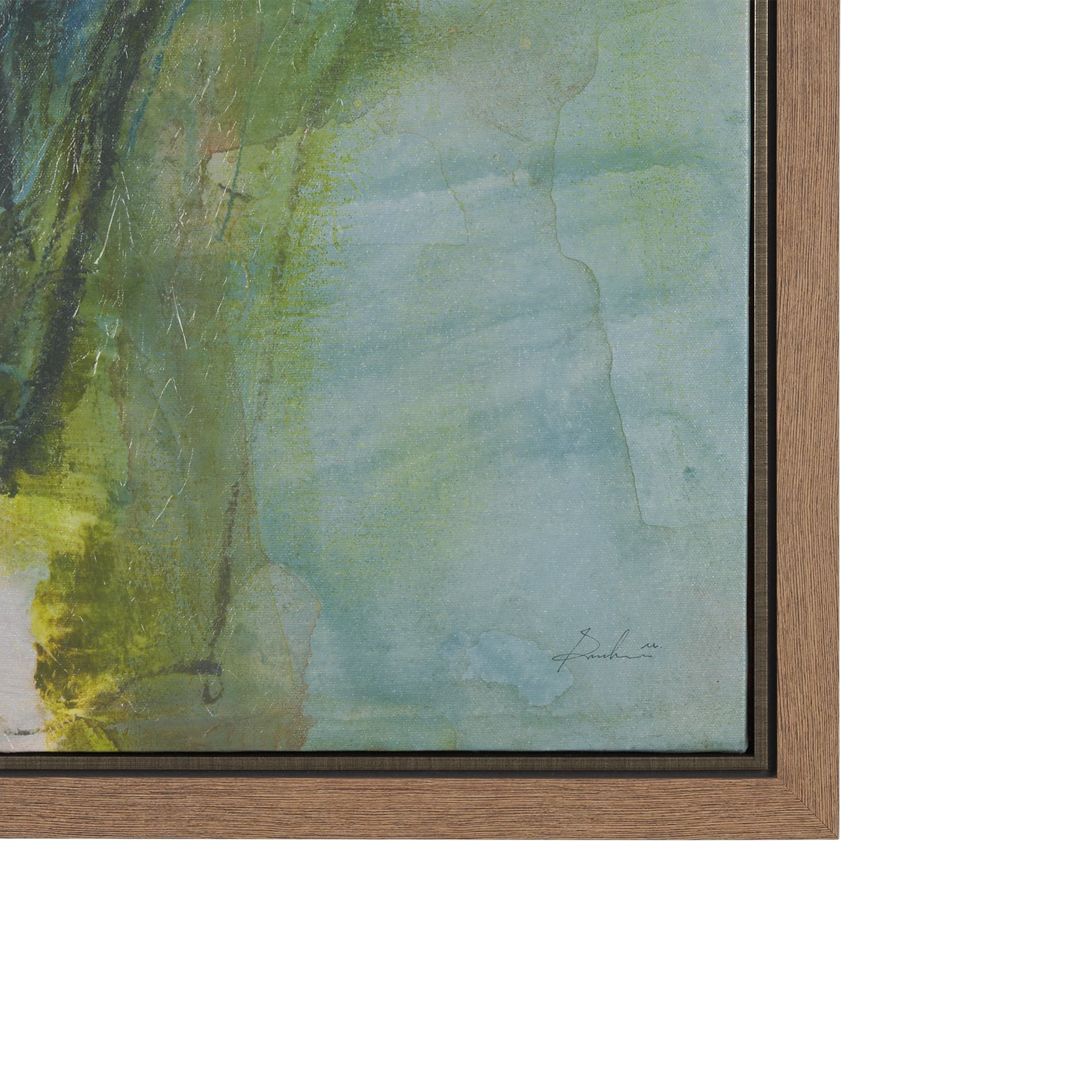 Aromatic Rose by Mercana Studio a Hand Embellished Textured Framed Canvas — product photograph