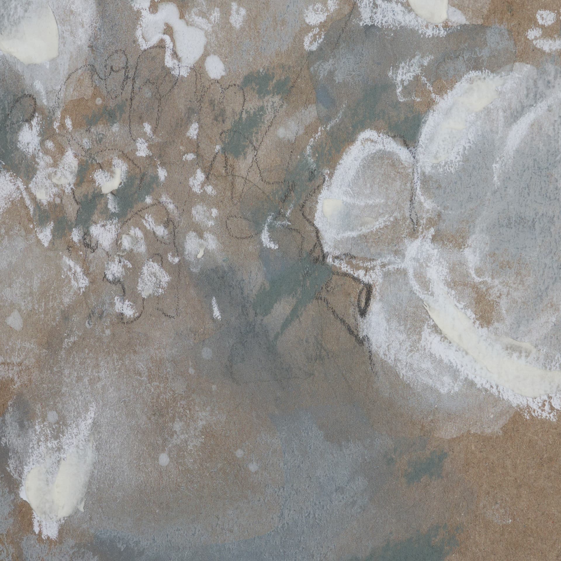 Fresh Flowers II by Mercana Studio Hand-Embellished Framed Artwork Matted under Glass — product photograph