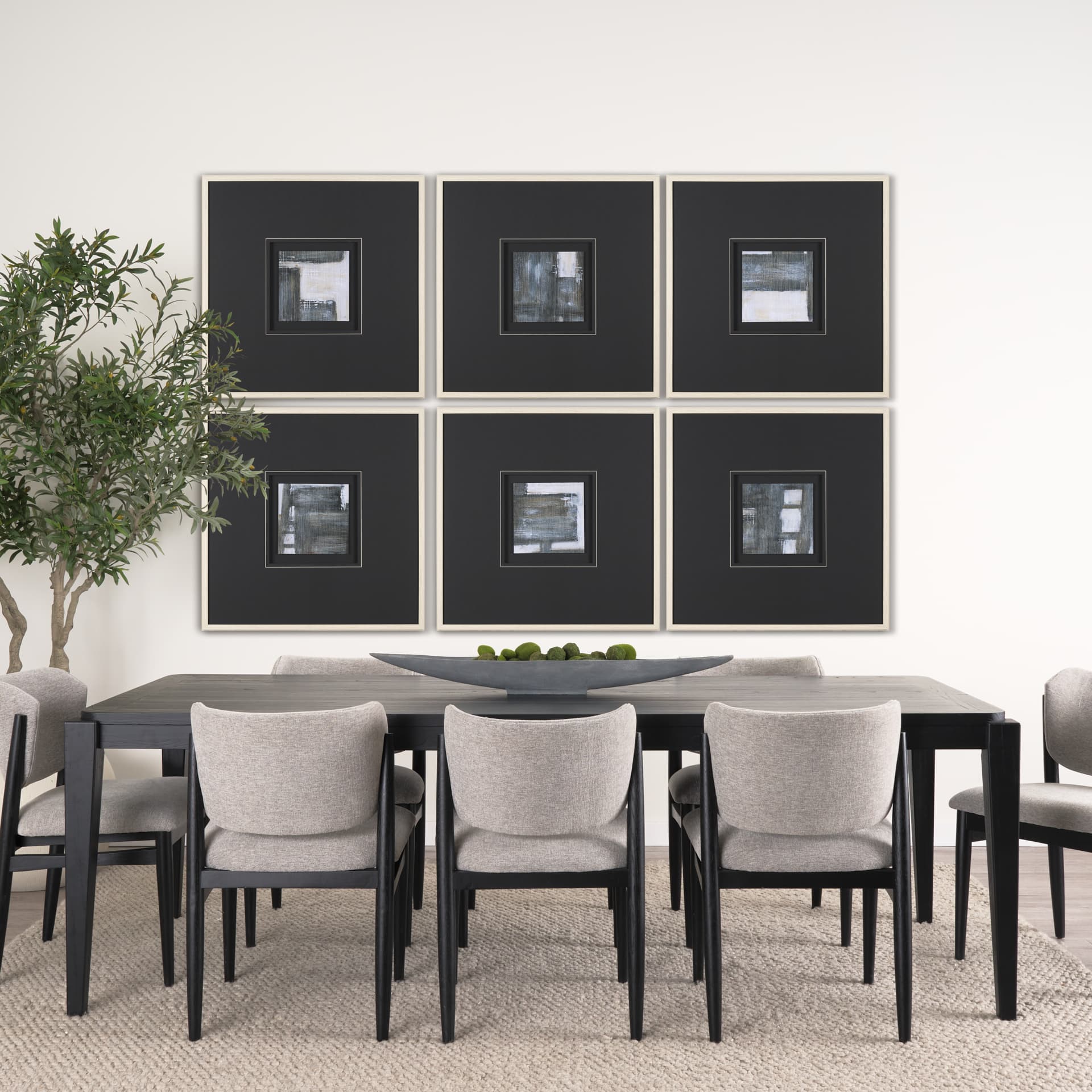 Guise VI by Mercana Studio a Hand Embellished Framed Art Print Matted under Glass — product photograph