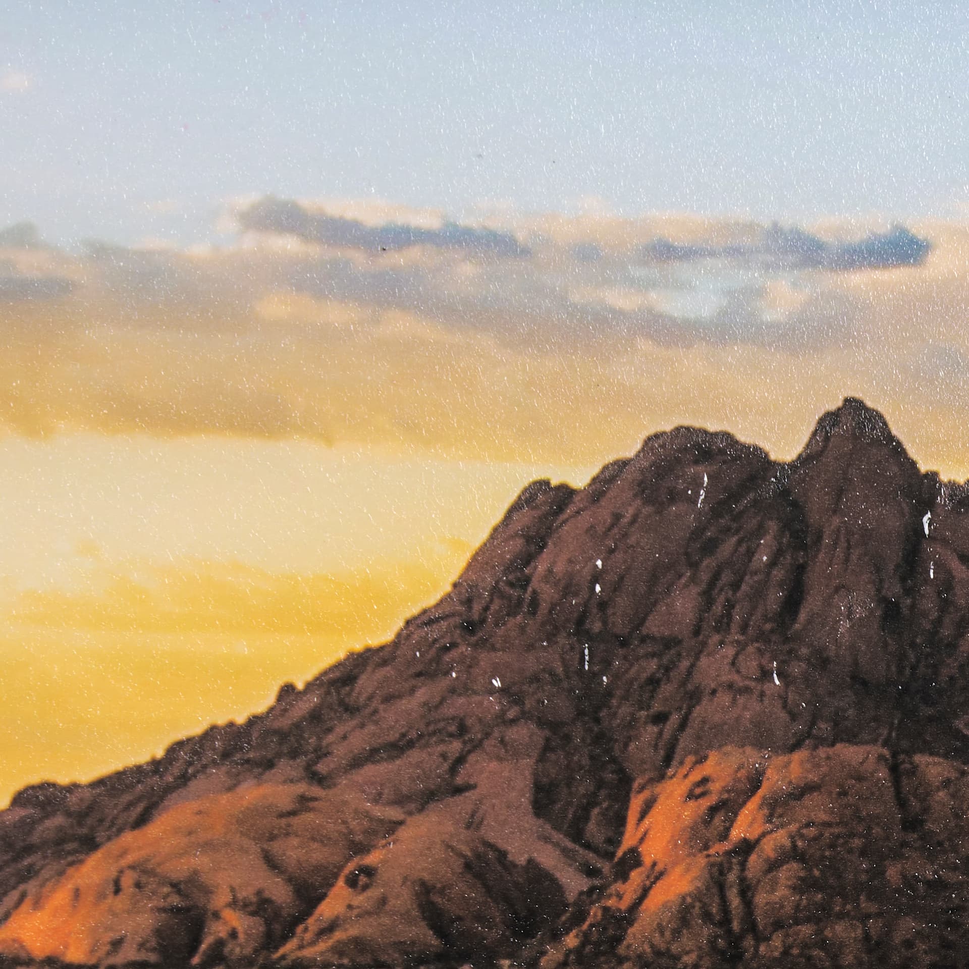 Extraordinary Skies by Mercana Studio Hand Embellished Textured Framed Photo Art Print Matted under — product photograph
