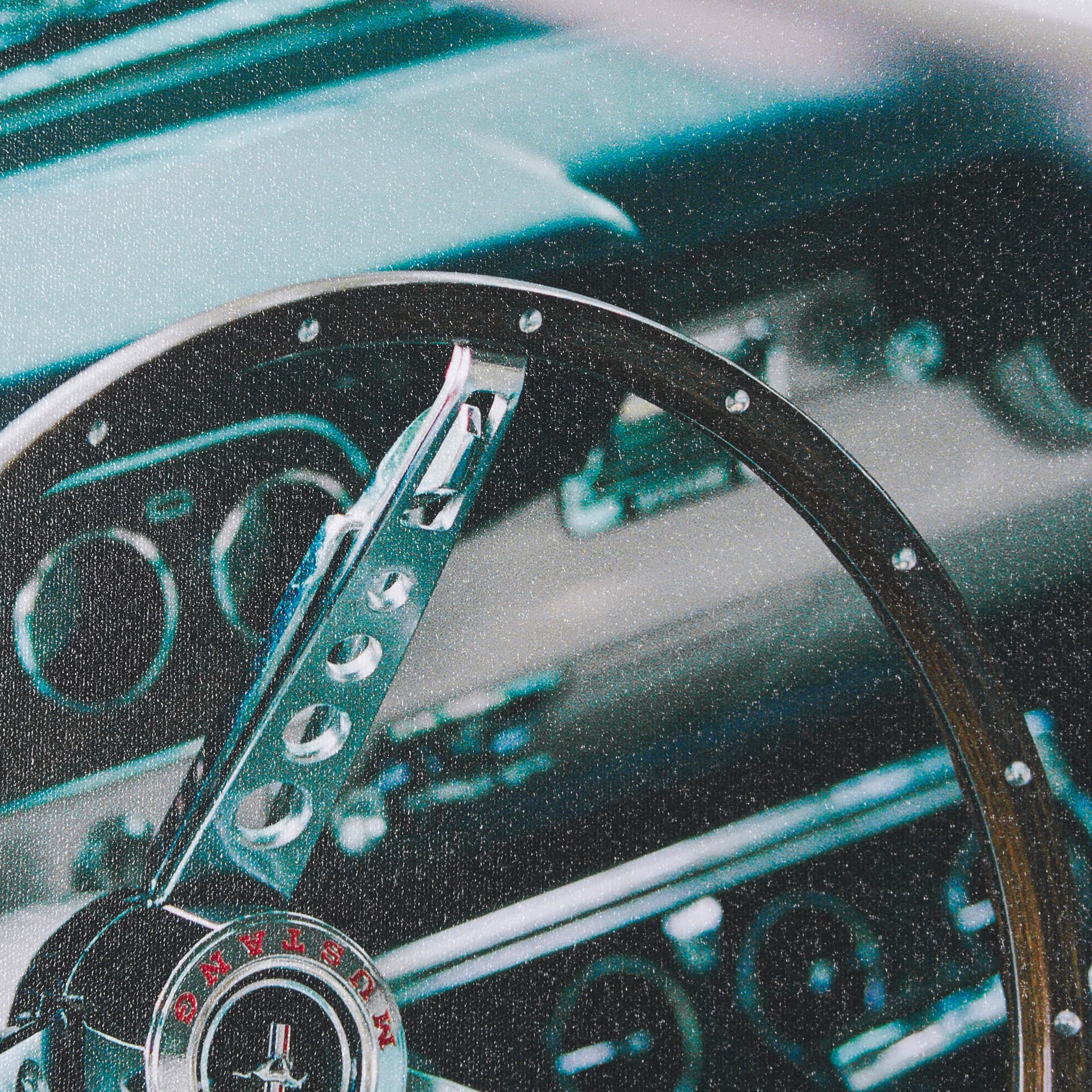 Classic Car VII by Bethany Young a Hand Embellished Framed Photo Art Print — product photograph