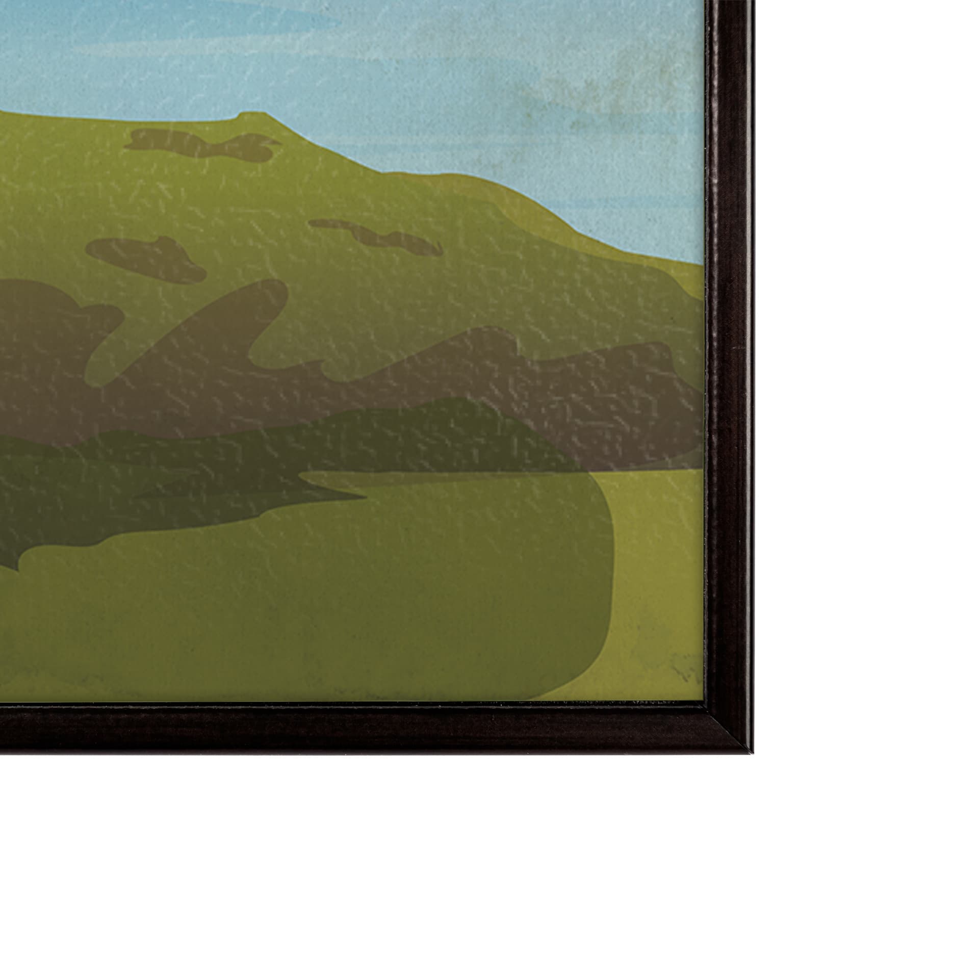 Maine GO (SM) by Mercana Studio Textured Framed Artwork Matted — product photograph