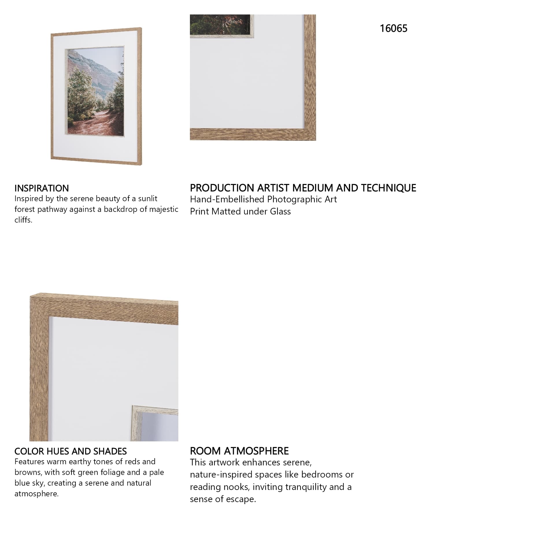 Path to Devil's Bridge by Kelly Frere FramedPhoto Print Matted under Glass — in a styled room