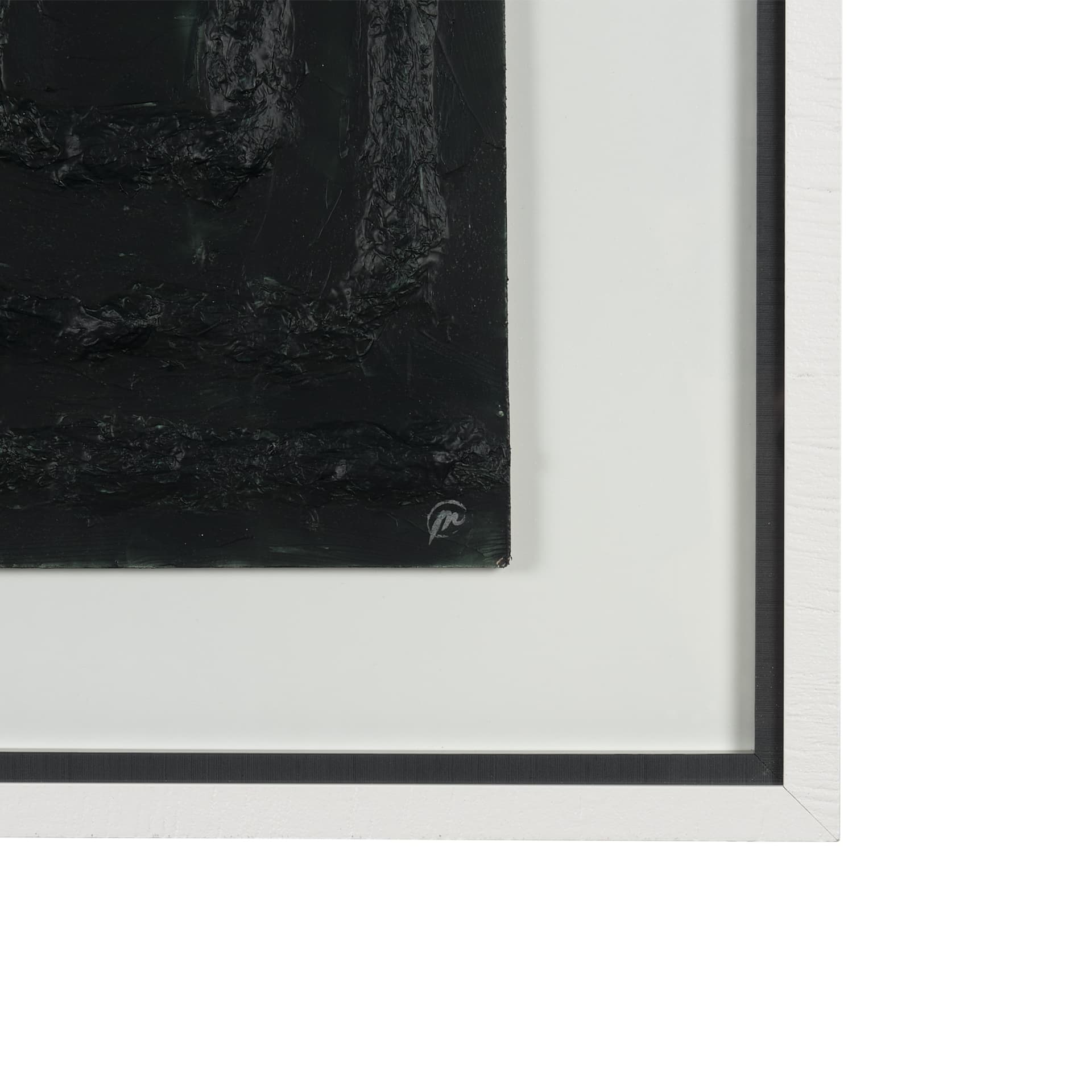 Tangled I by Studio M a handmade Original Framed Artwork under Glass — product photograph