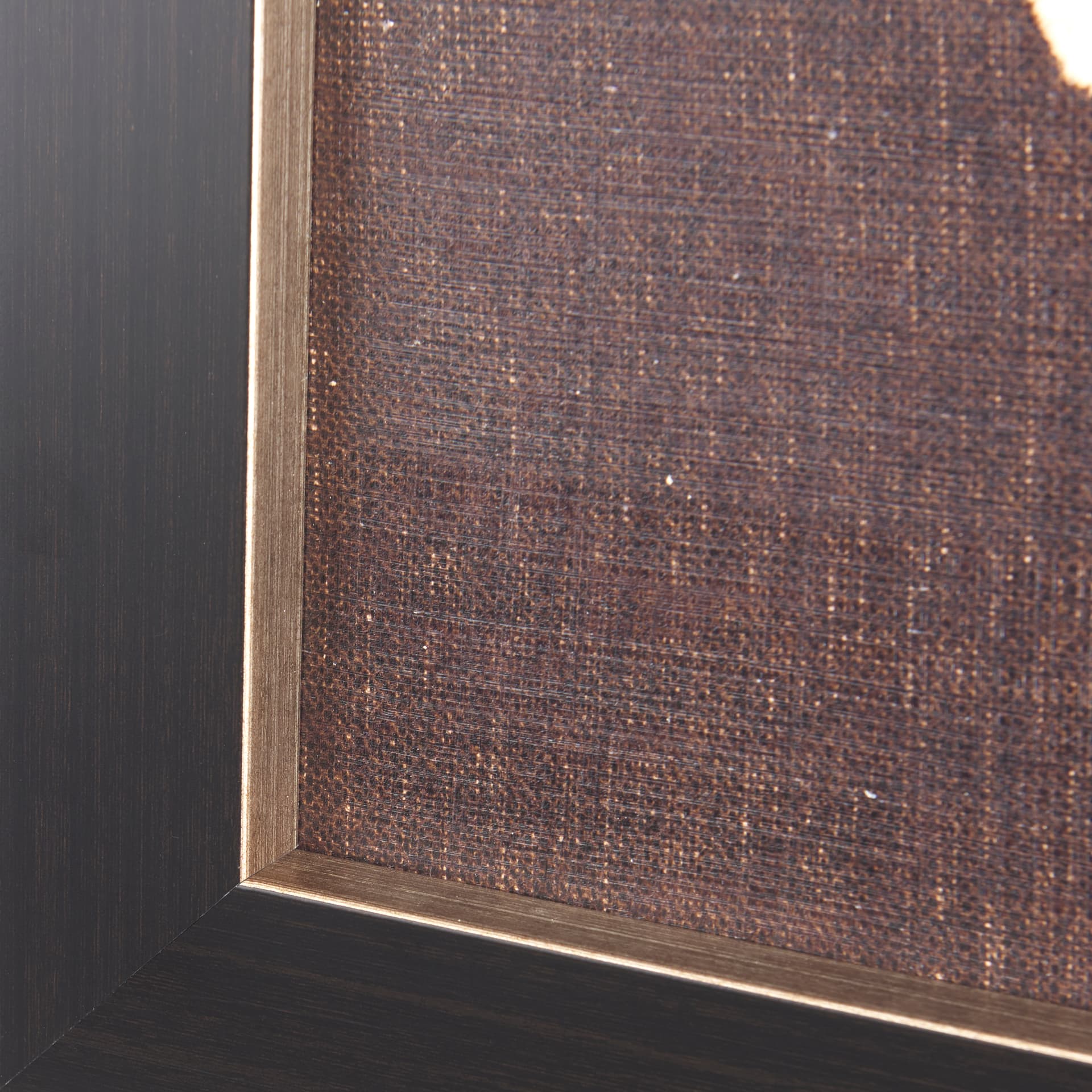 Brown Tapestry V by Mercana Studio a Hand Embellished Textured Framed Art Print — product photograph