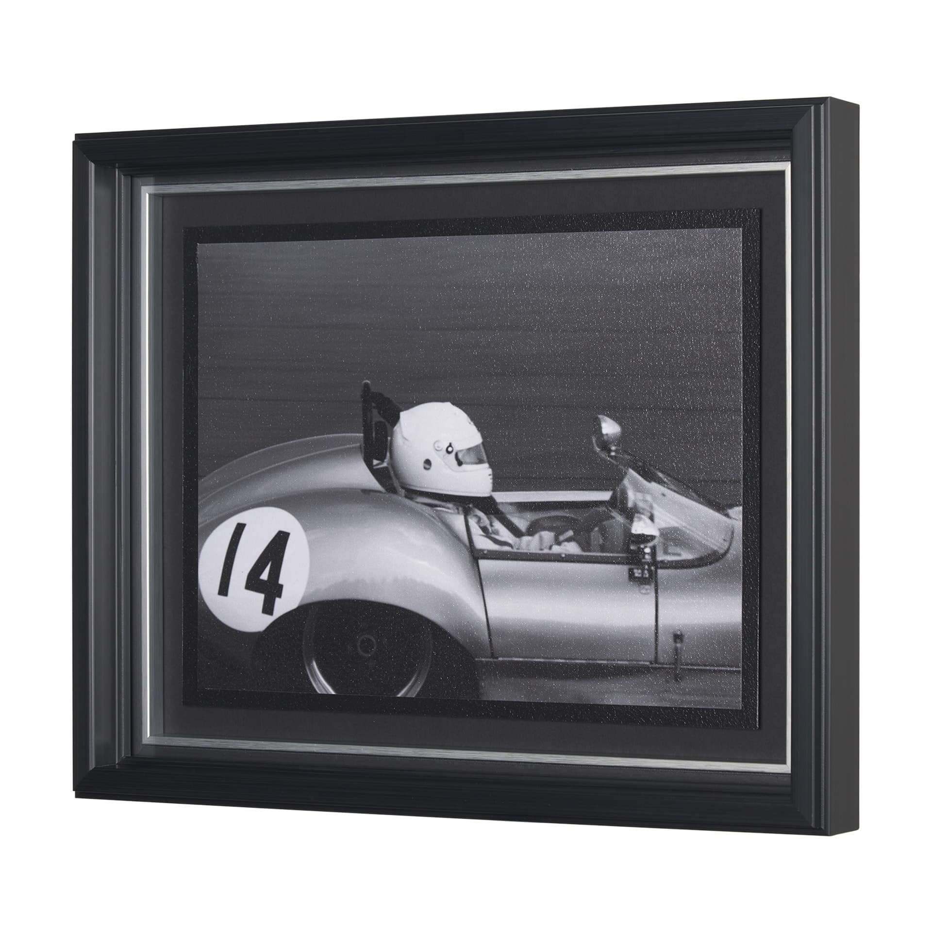 Focus by Ben Wood a Hand Embellished Framed Photo Art Print Matted under Glass — product photograph