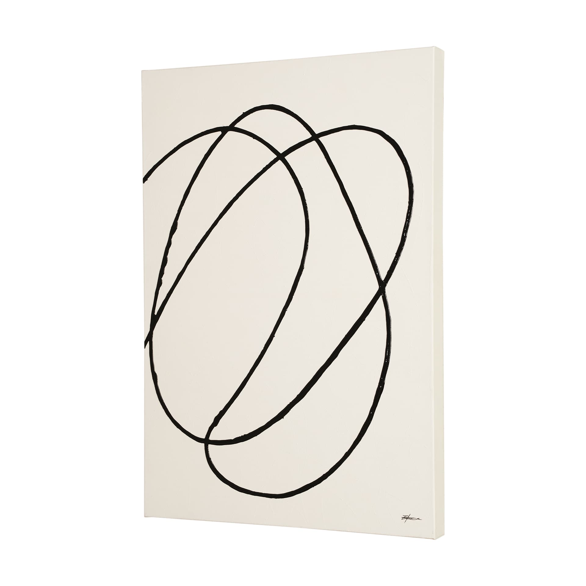 Mess I by Studio M a Hand Embellished Canvas Print — product photograph