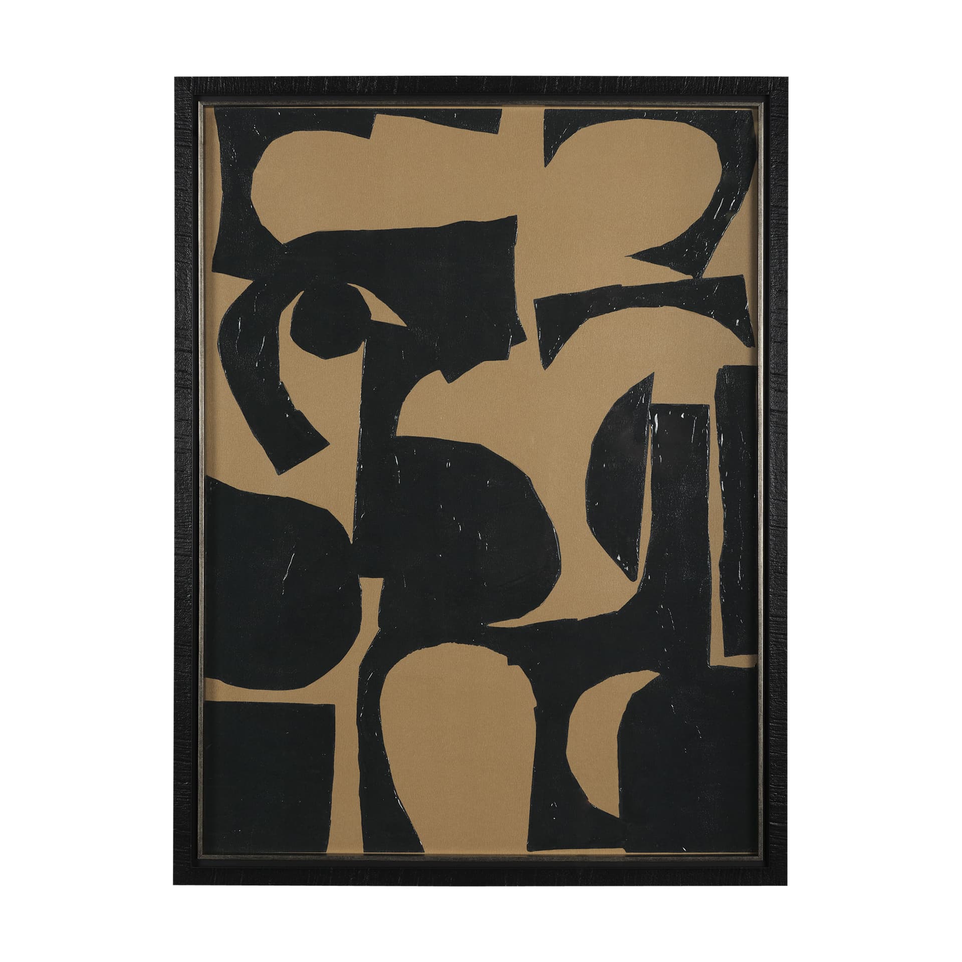 Kaldow by Mercana Studio a Hand Embellished Textured Framed Art Photograph Matted under Glass — product photograph