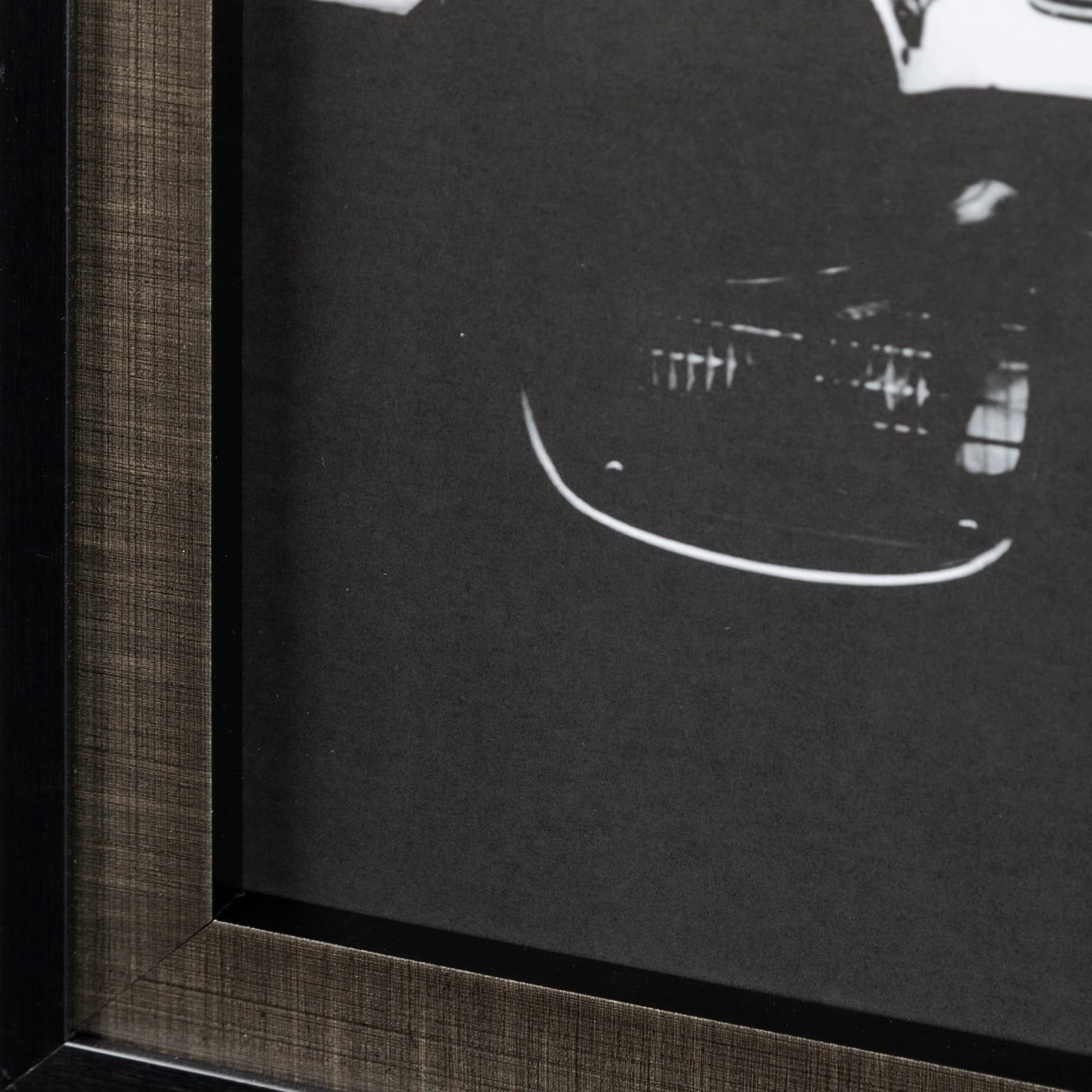 Cadilac Series 62-1958 by Hakan Strand a Framed Photo Art Print Matted under Glass — product photograph